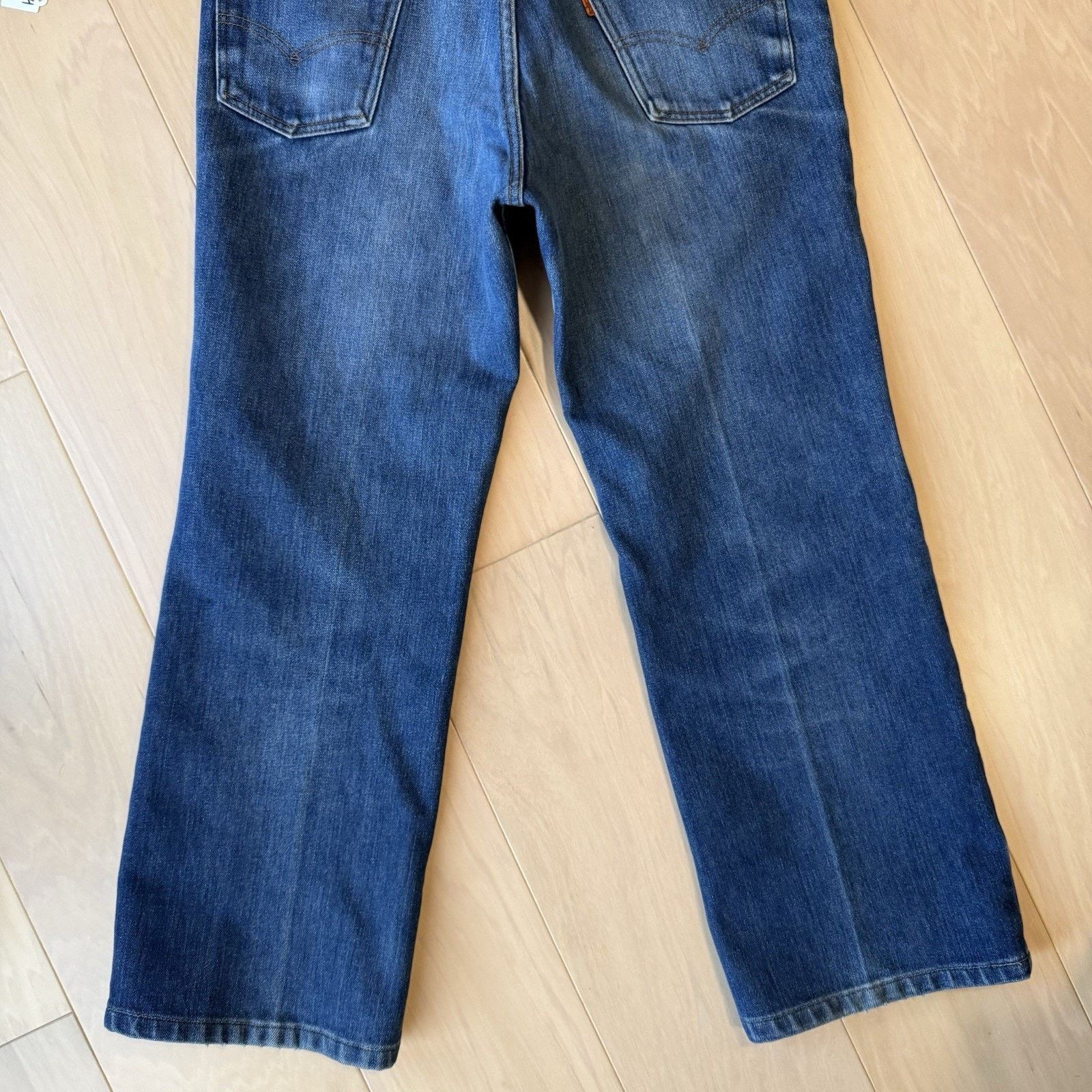 Levi's Vintage Levis Orange Tab Lined Jeans 34 Blue 80s Boot Cut Size US 34 / EU 50 - 9 Thumbnail