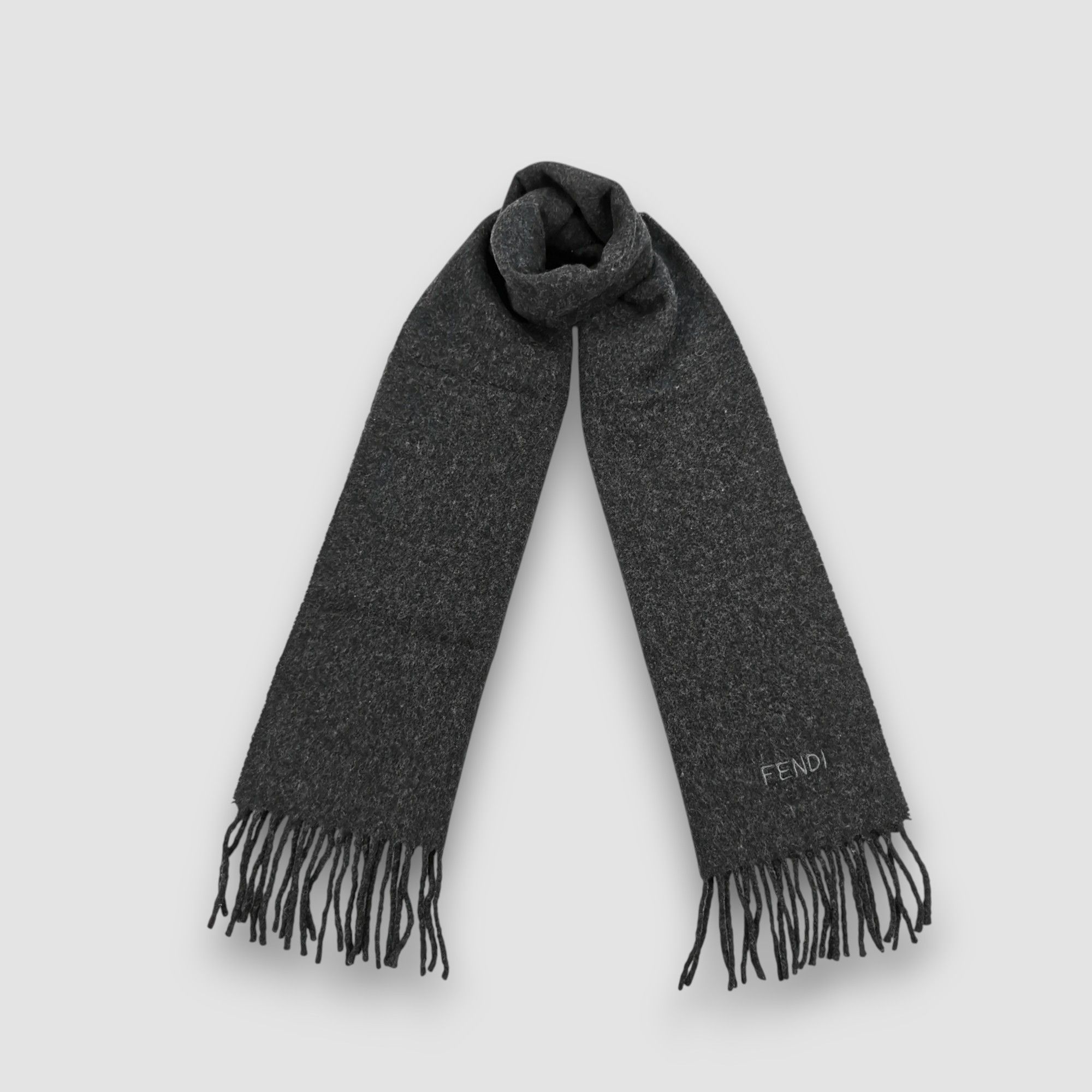 Fendi Vintage FENDI Scarf Wool Cashmere Scarves. Size ONE SIZE - 1 Thumbnail
