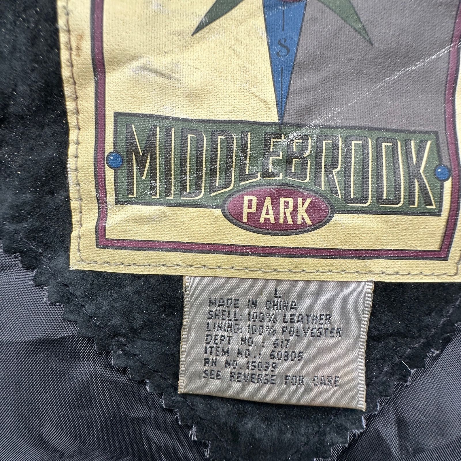 Other Middlebrook Park Suede Leather Jacket Mens Large Lined Size US L / EU 52-54 / 3 - 10 Thumbnail