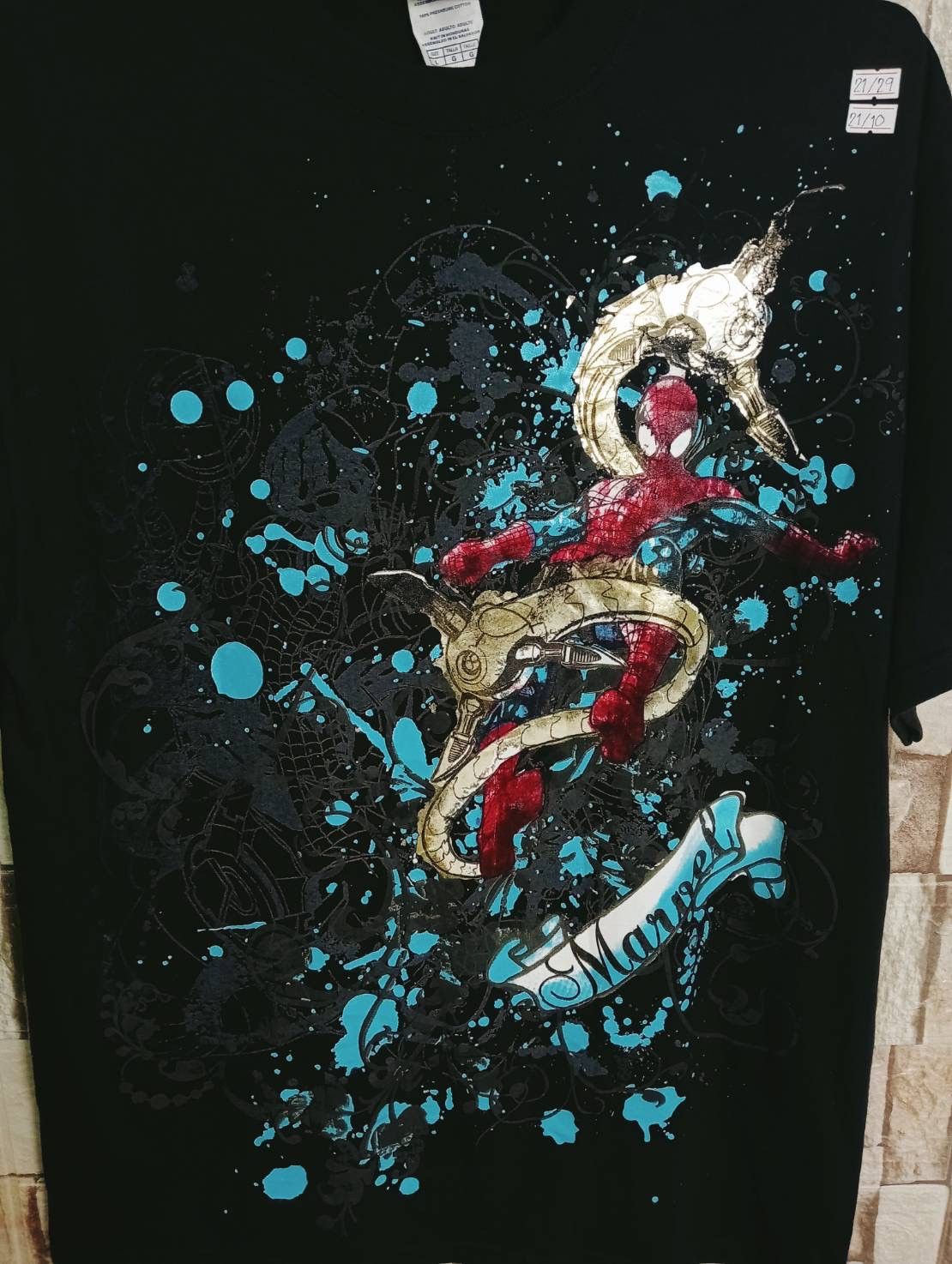Vintage Marvel T Shirt Size US L / EU 52-54 / 3 - 2 Thumbnail