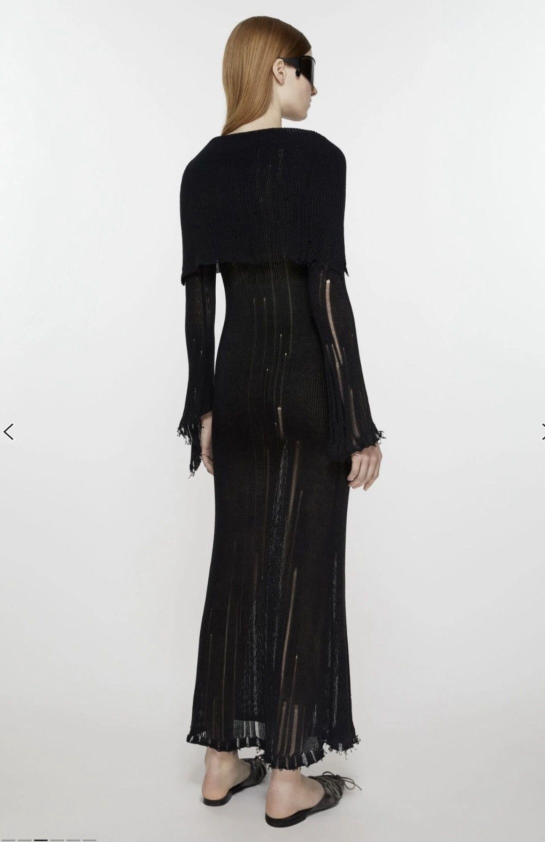 Acne Studios Acne Studios Open Knit Dress Size S / US 4 / IT 40 - 3 Thumbnail