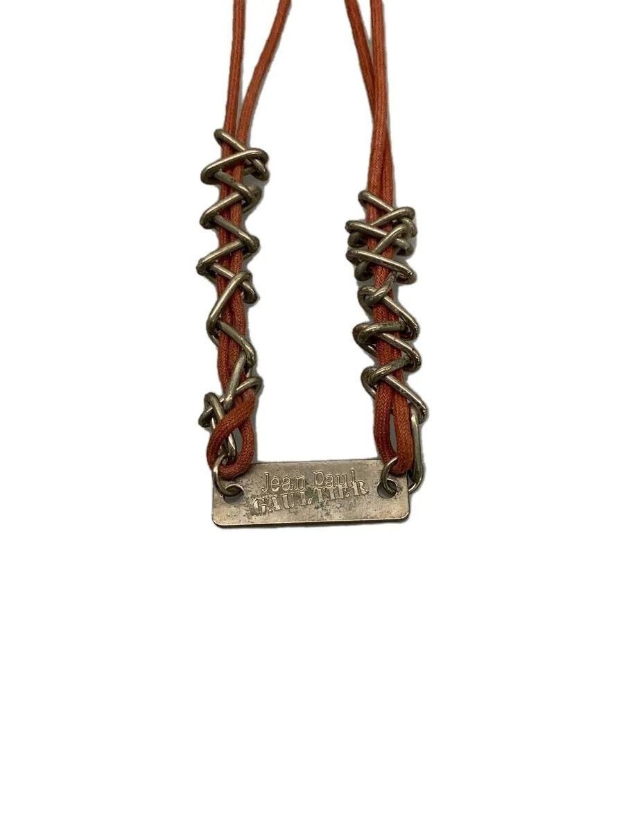 Jean Paul Gaultier Badge Logo Necklace Size ONE SIZE - 1 Thumbnail