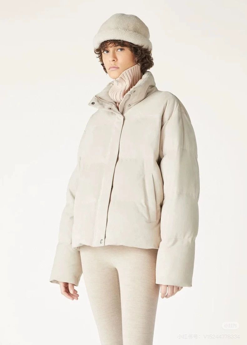 Loro Piana LORO PIANA White cashmere down jacket Size S / US 4 / IT 40 - 8 Thumbnail