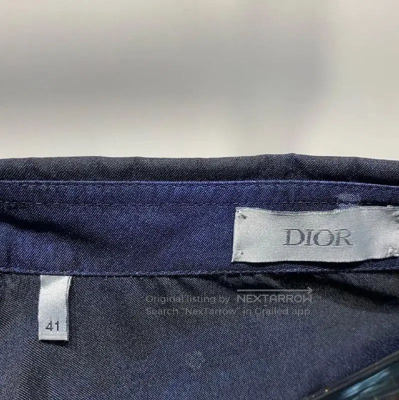 Dior Dior Black Silk Long Sleeve Shirt for Men . Size US M / EU 48-50 / 2 - 3 Thumbnail
