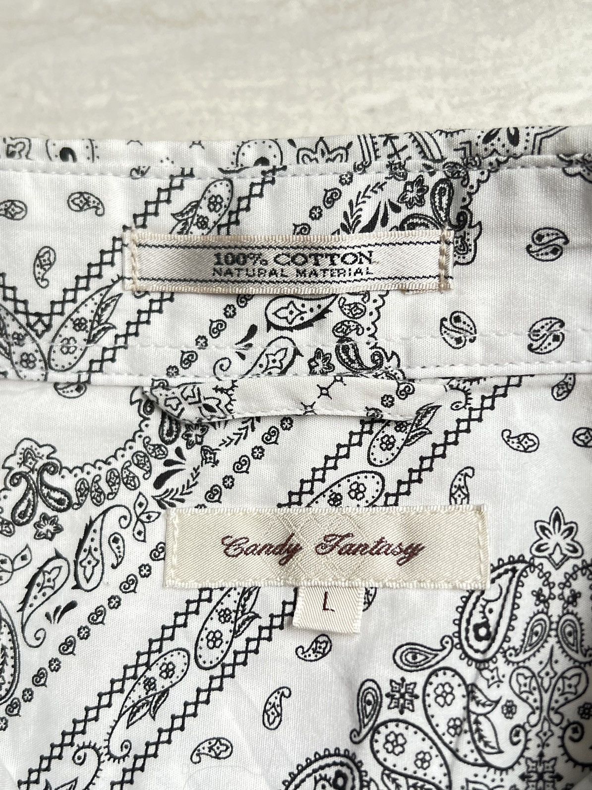 Other Candy Fantasy Motive Paisley Bandana Shirt Size US S / EU 44-46 / 1 - 6 Thumbnail