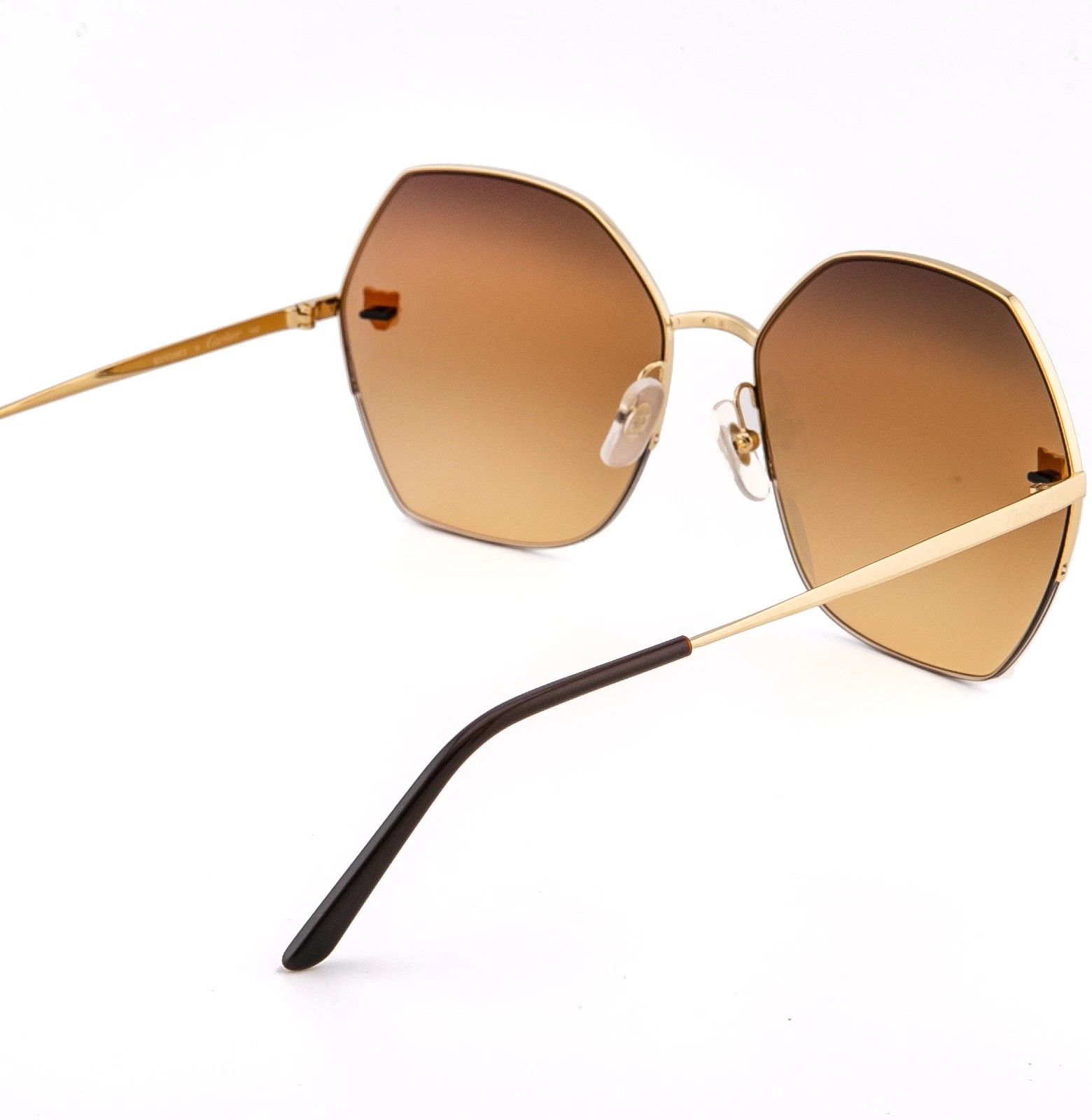 Cartier CARTIER PANTHERE Head CT0332S Gold Sunglasses 0332 003 Size ONE SIZE - 3 Thumbnail