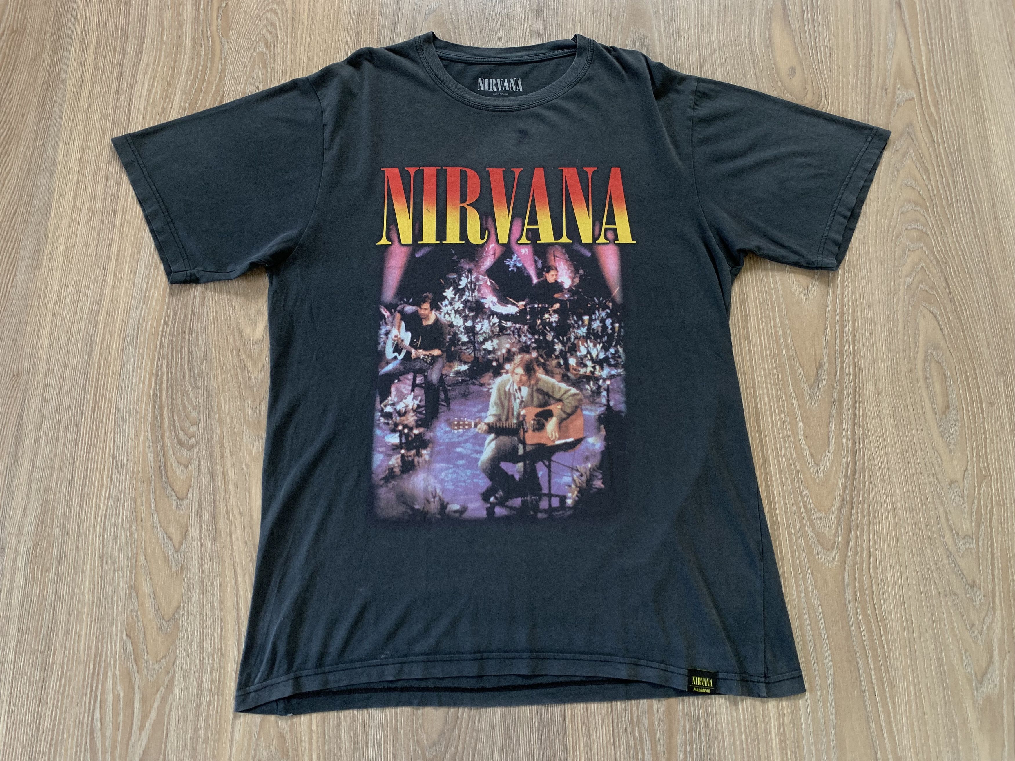 Pull & Bear Pull&Bear Nirvana Unplagged In New York Tour T Shirt Size US L / EU 52-54 / 3 - 2 Thumbnail