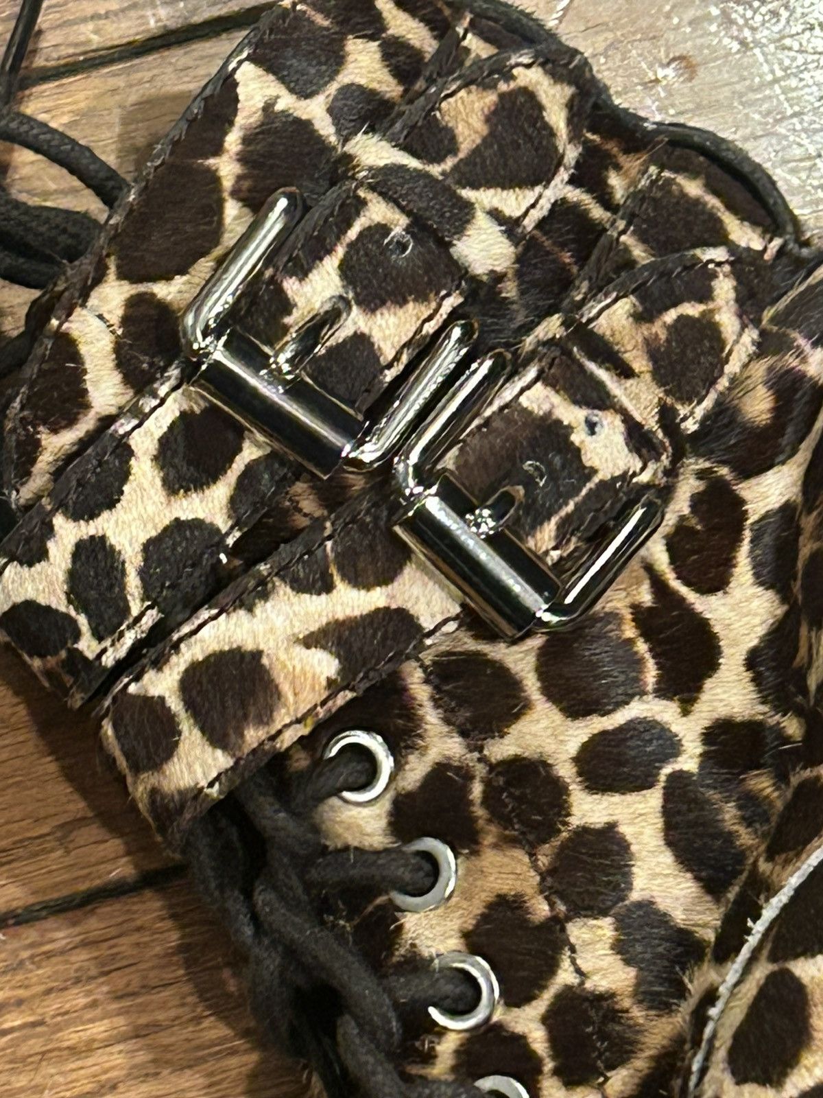 Rebecca Minkoff Rebecca Minkoff Jaiden Leopard Print Size US 7 / IT 37 - 6 Thumbnail