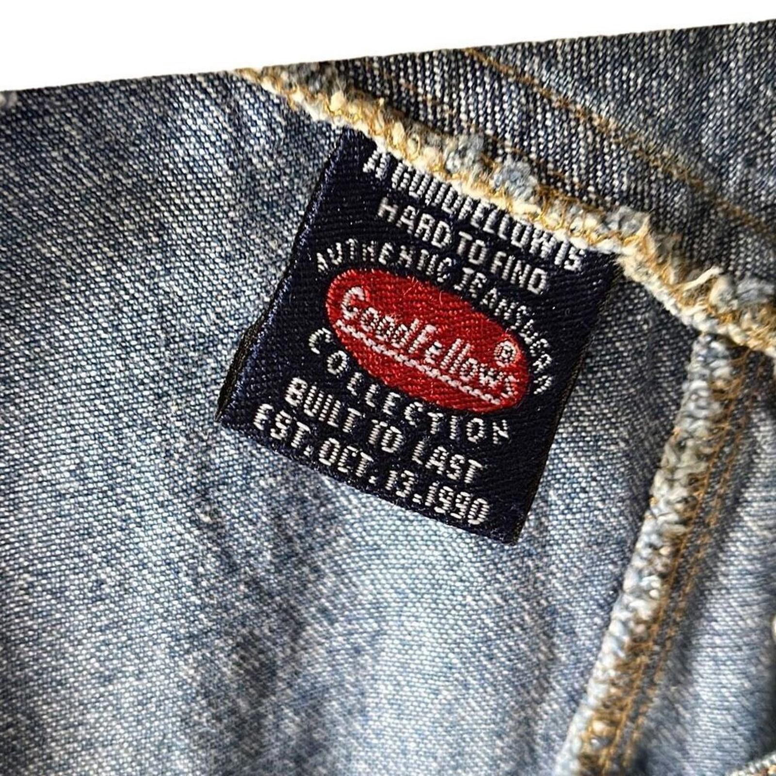 Designer Vintage Goodfellow bib overalls 3/4 Size 27" / US 4 / IT 40 - 5 Thumbnail