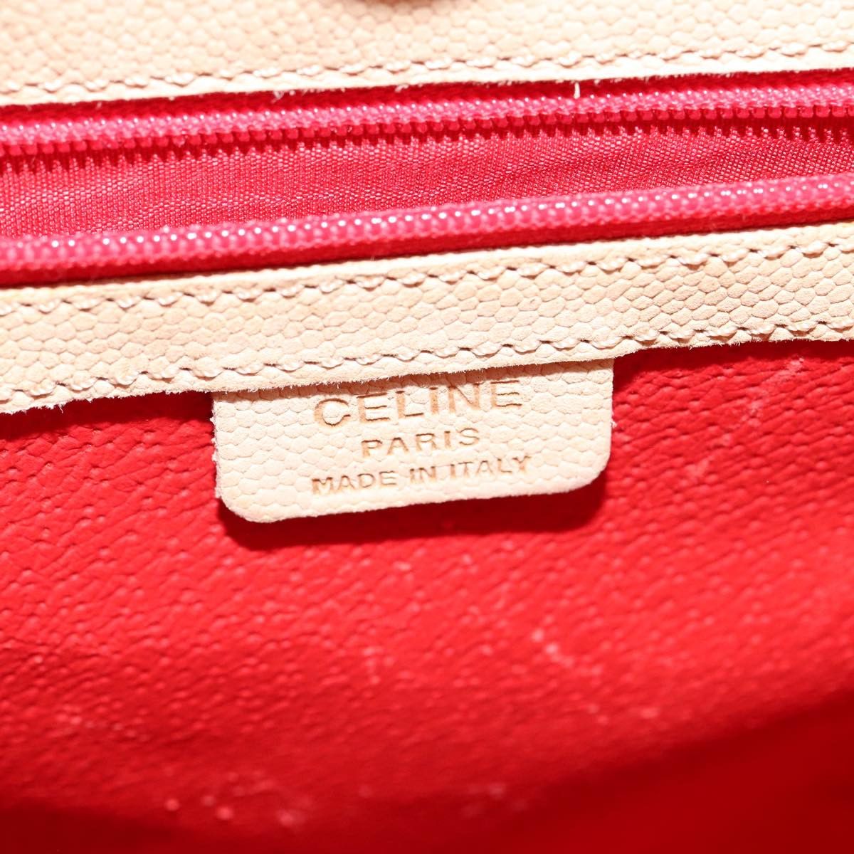 Celine CELINE Shoulder Bag Leather Beige Size ONE SIZE - 14 Thumbnail