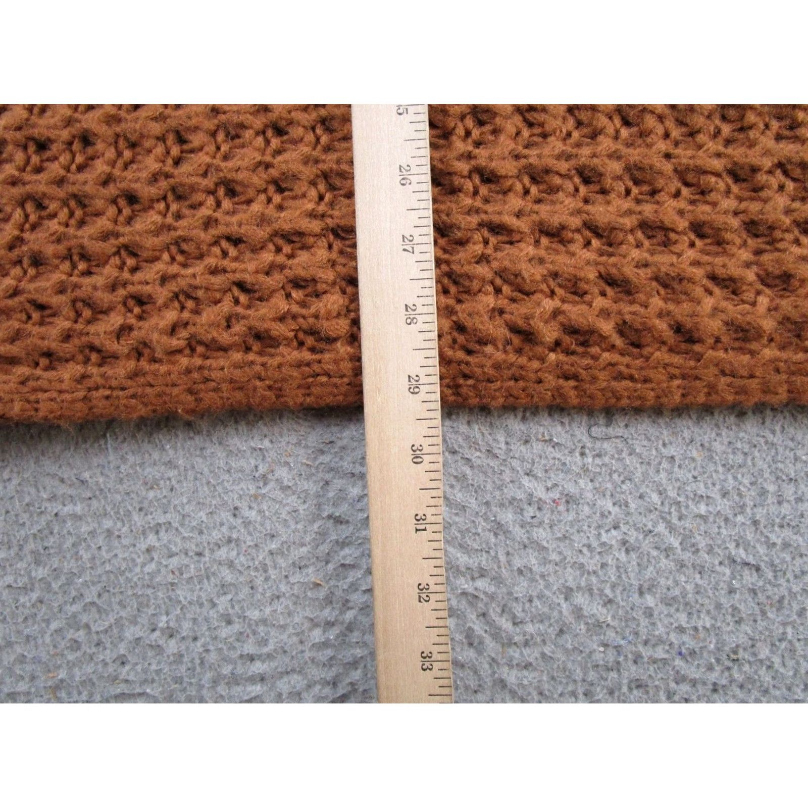 Vintage New In Sweater Pullover Turtleneck Womens Size M Brown Acrylic Knit Long Sleeve Casual Winter, Fall Pullover Womens (Mens) Size M / US 6-8 / IT 42-44 - 6 Thumbnail