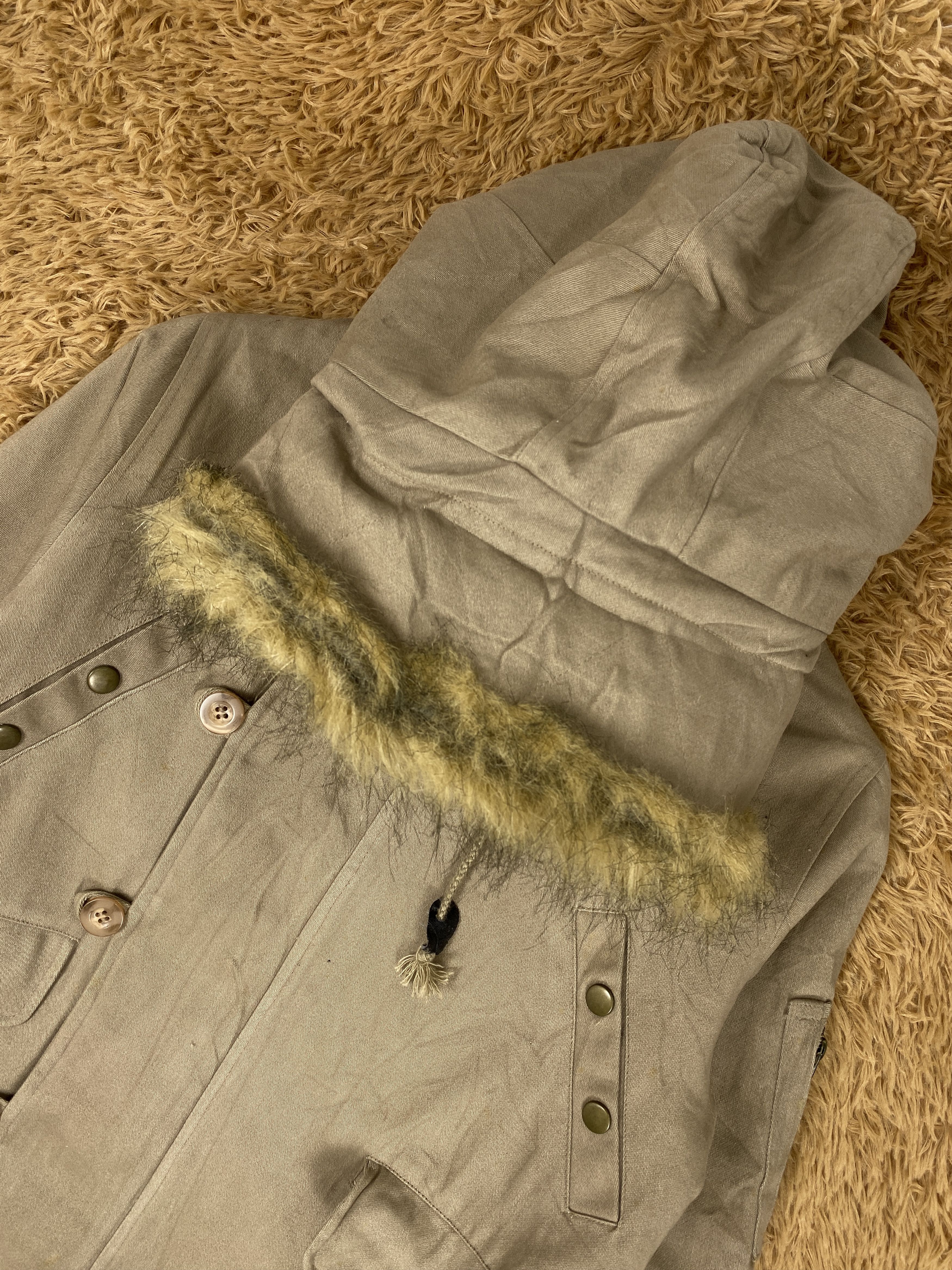 Japanese Brand Vintage EMS Hoodie Winter Jacket J2217 Size US S / EU 44-46 / 1 - 2 Thumbnail