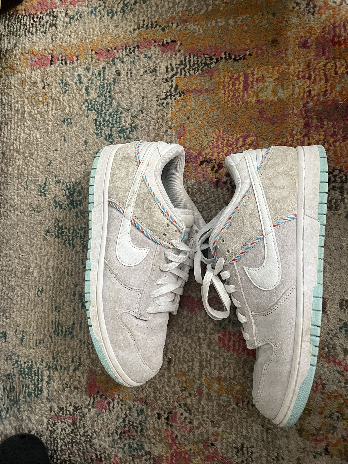 Nike Nike dunk low SE barbershop Size US 11 / EU 44 - 2 Thumbnail