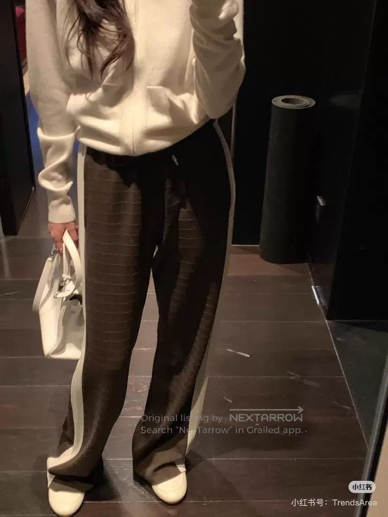 Hermes Hermes 25 Autumn-Winter Charcoal Brown Glen Plaid Yangzi W Size 25" / US 0 / IT 36 - 7 Thumbnail