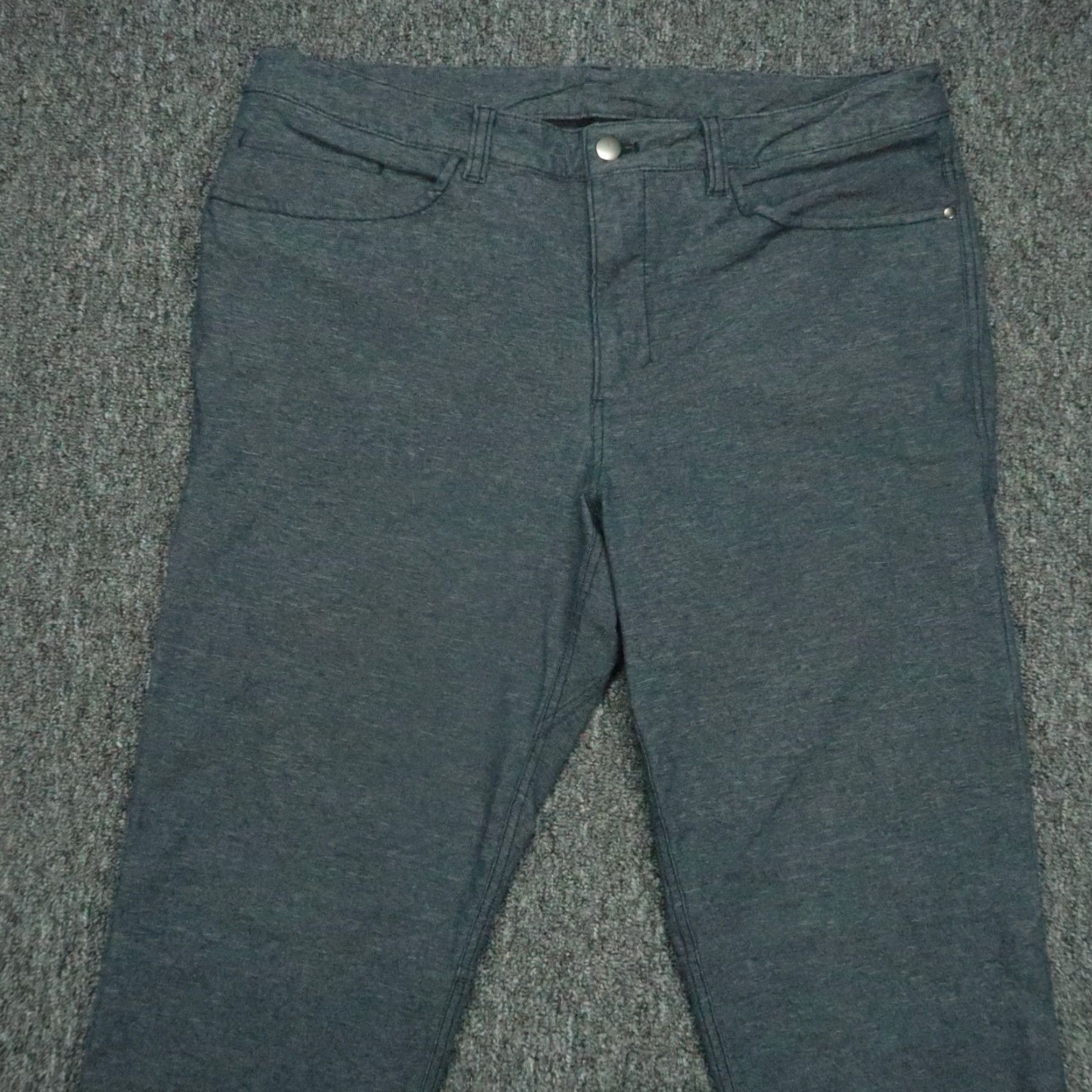 Lululemon Lululemon Pants Men 34x32 Blue Slim Tech 5-Pocket Chino Straight 34 Inseam Vintage No Size US 34 / EU 50 - 2 Thumbnail