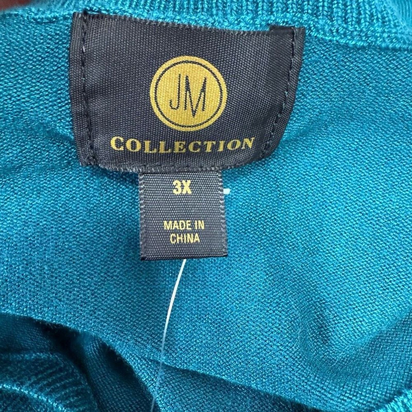Macys JM Collection Women’s Sweater sz 3X NEW #G477 Size 3XL / US 20-22 - 8 Thumbnail