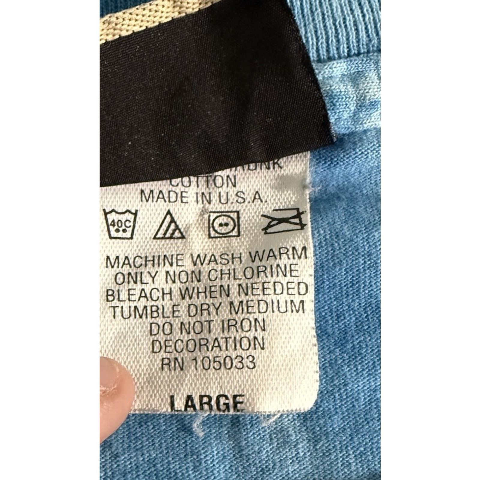 Liquid Blue 90s Pink Floyd Liquid Blue Vintage Single Stitch Band Tee Size US L / EU 52-54 / 3 - 6 Thumbnail
