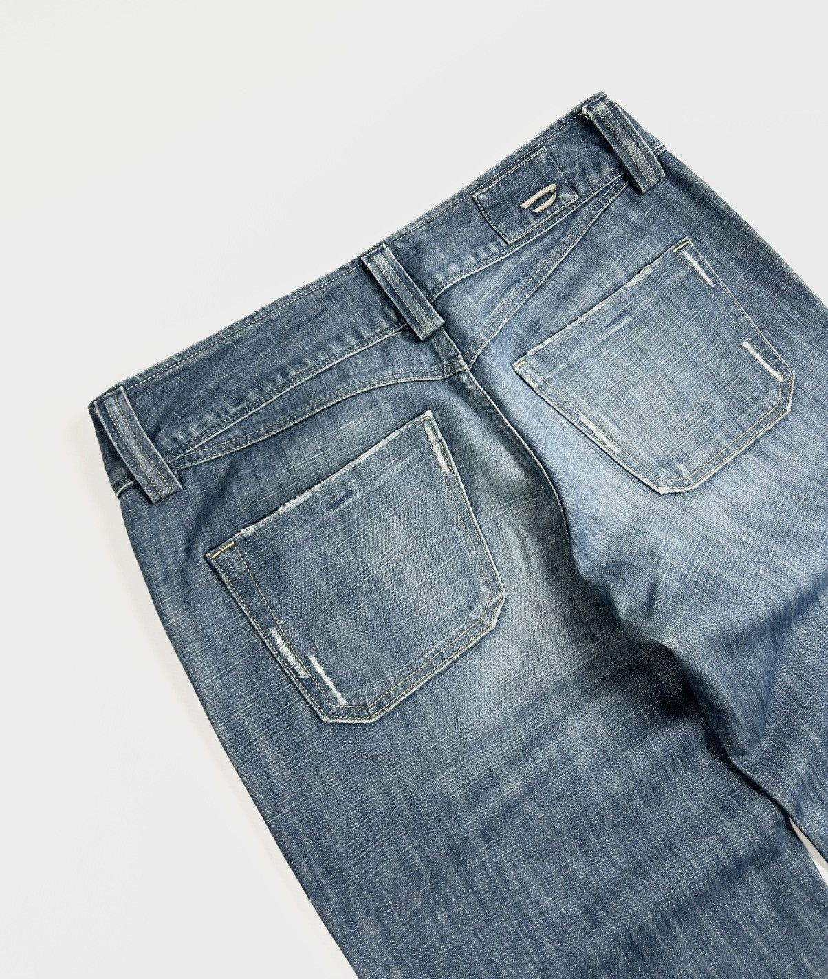 Diesel × Vintage Vintage Diesel Cargo Jeans Blue Denim Pants Y2k rare Size 30" / US 8 / IT 44 - 6 Thumbnail