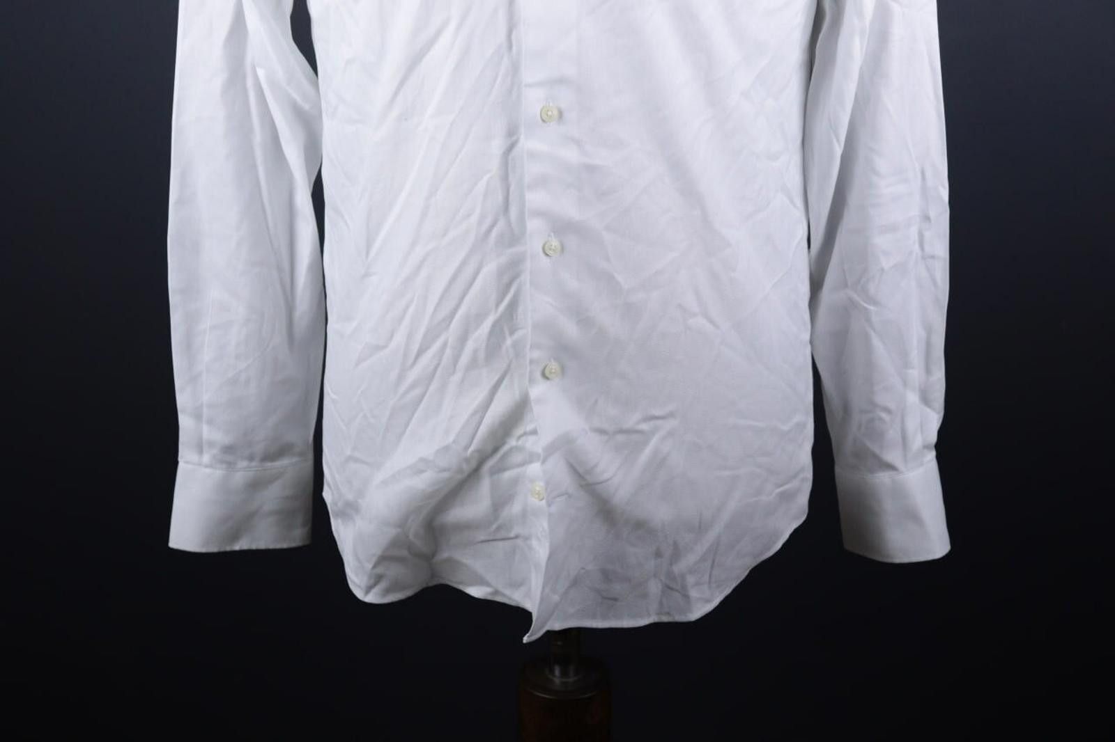 Suitsupply SuitSupply Traveller White Button Down Shirt Size 38 / 15 Size US M / EU 48-50 / 2 - 3 Thumbnail