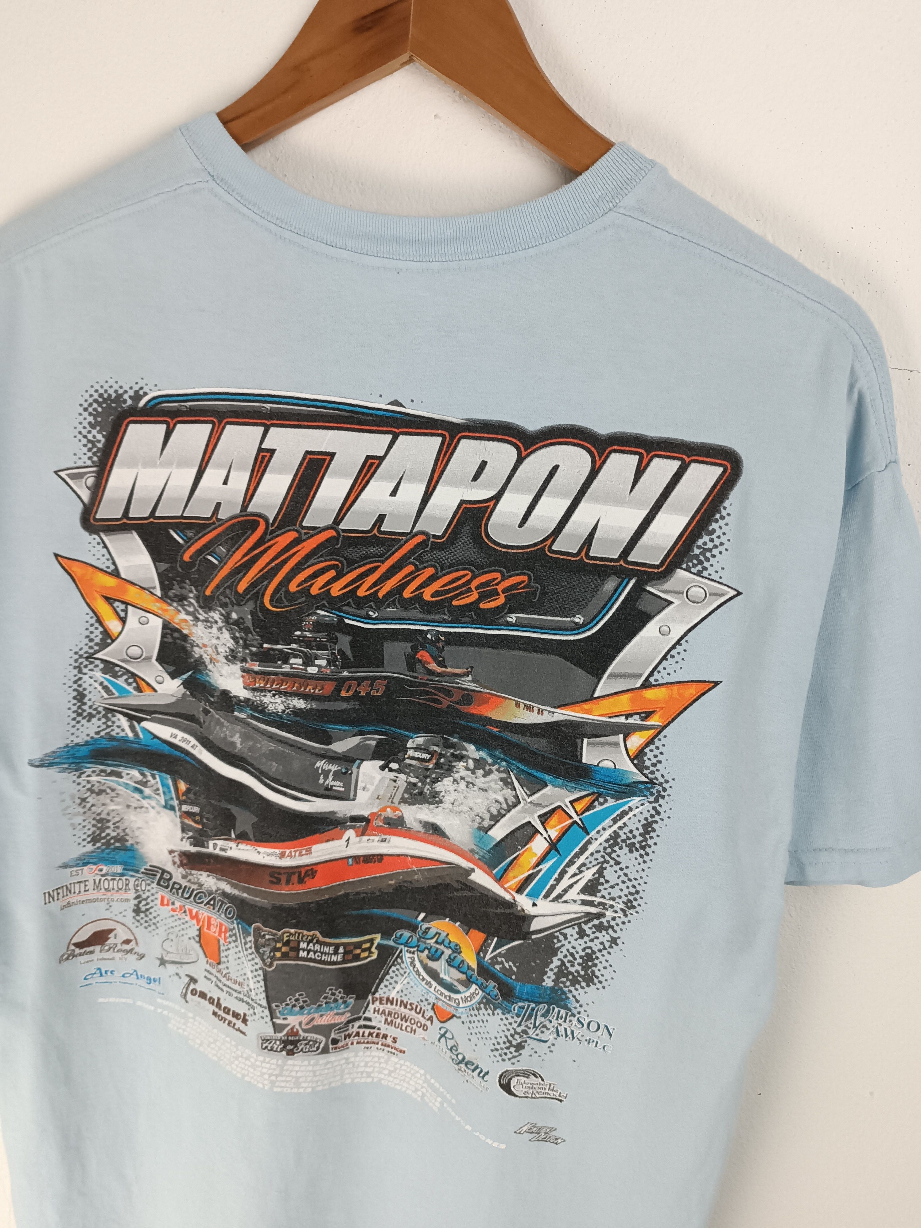 Other VINTAGE VODBA MATTAPONI MADNESS BOAT RACING DRAG Size US L / EU 52-54 / 3 - 12 Thumbnail