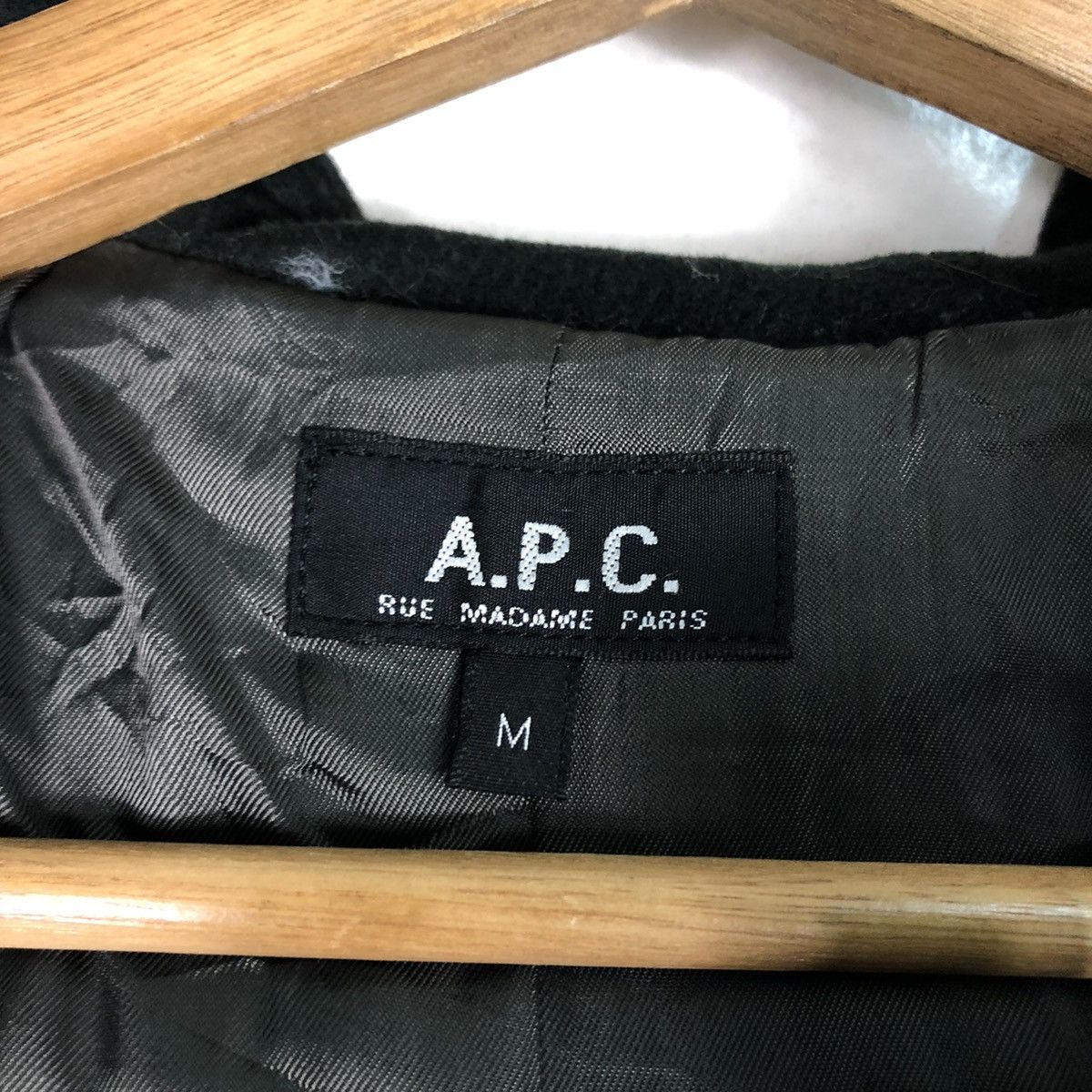 A.P.C. 🔥Rich Black - Hunting Chore Jacket A.P.C France Made Size US M / EU 48-50 / 2 - 16 Thumbnail
