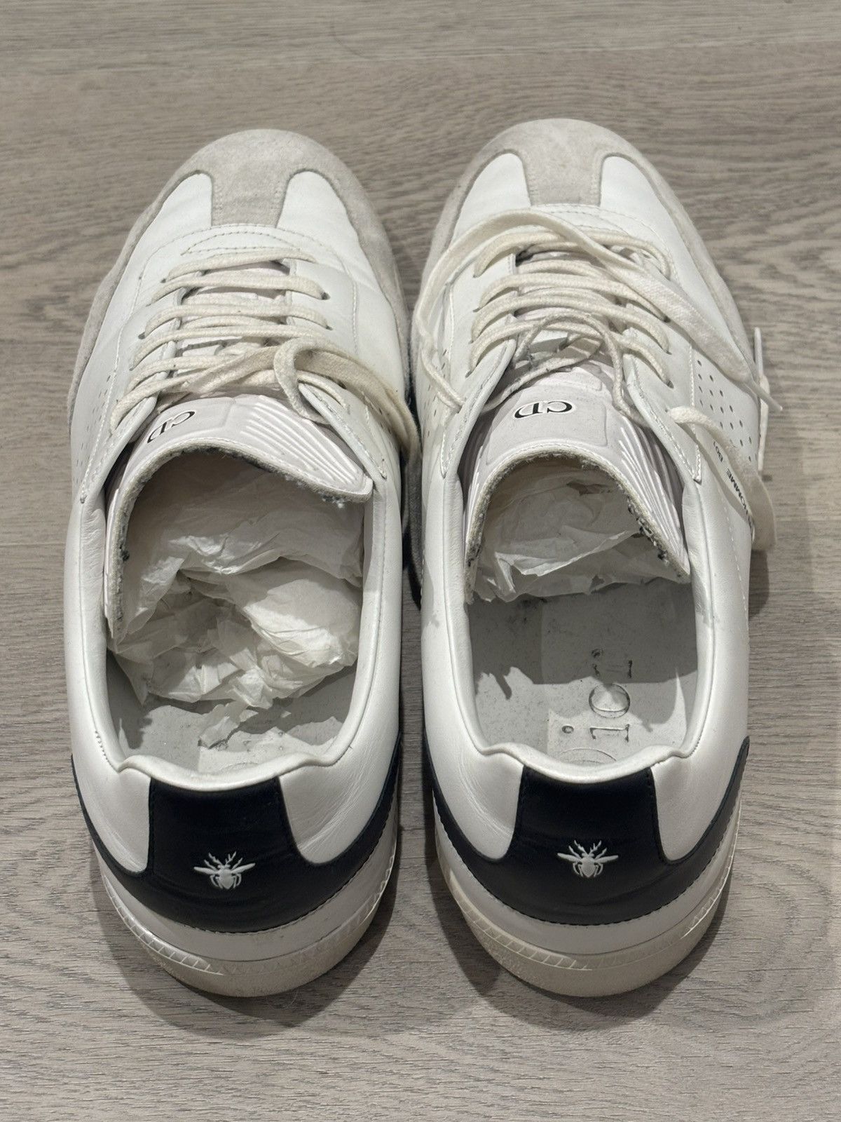 Dior Dior Signature B01 Low Top Sneaker White/Black Size US 13 / EU 46 - 3 Thumbnail