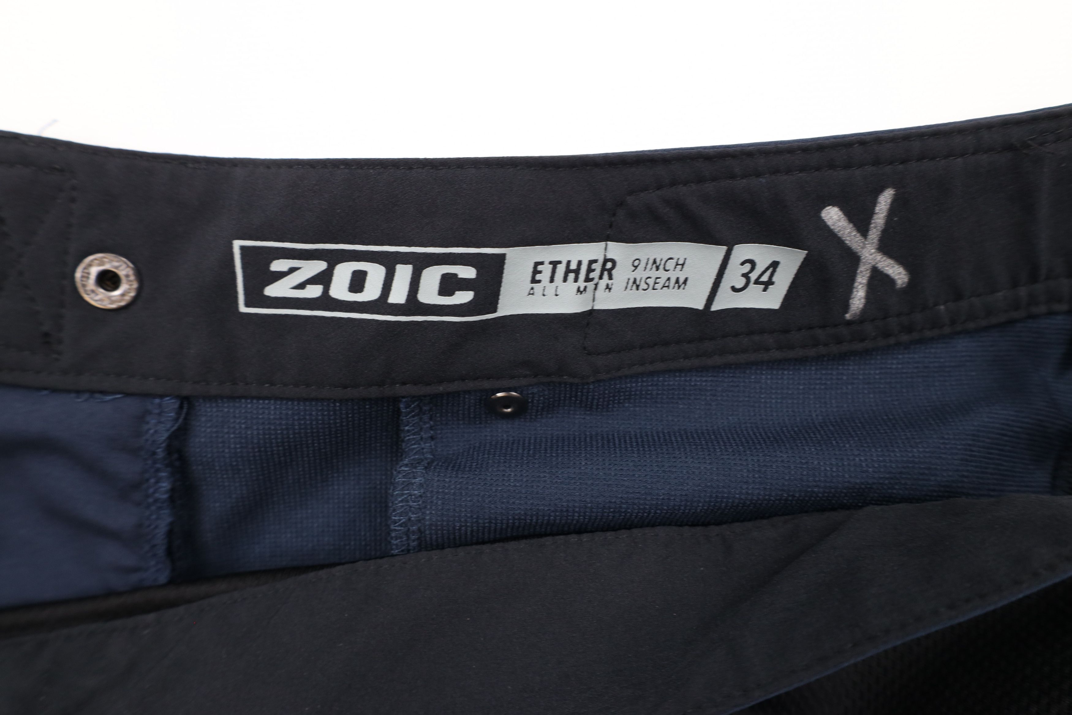 Vintage Zoic Stretch 9" Ether Bicycle Cycling Cargo Shorts Navy Blue Size US 34 / EU 50 - 8 Thumbnail