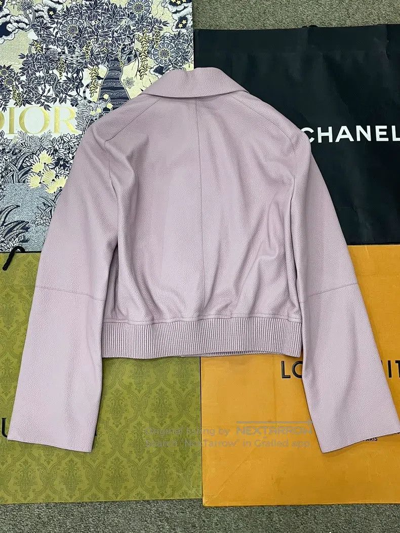 Hermes Hermes Pink Deerskin Jacket Overcoat Size XXS / US 00 / IT 34 - 2 Thumbnail