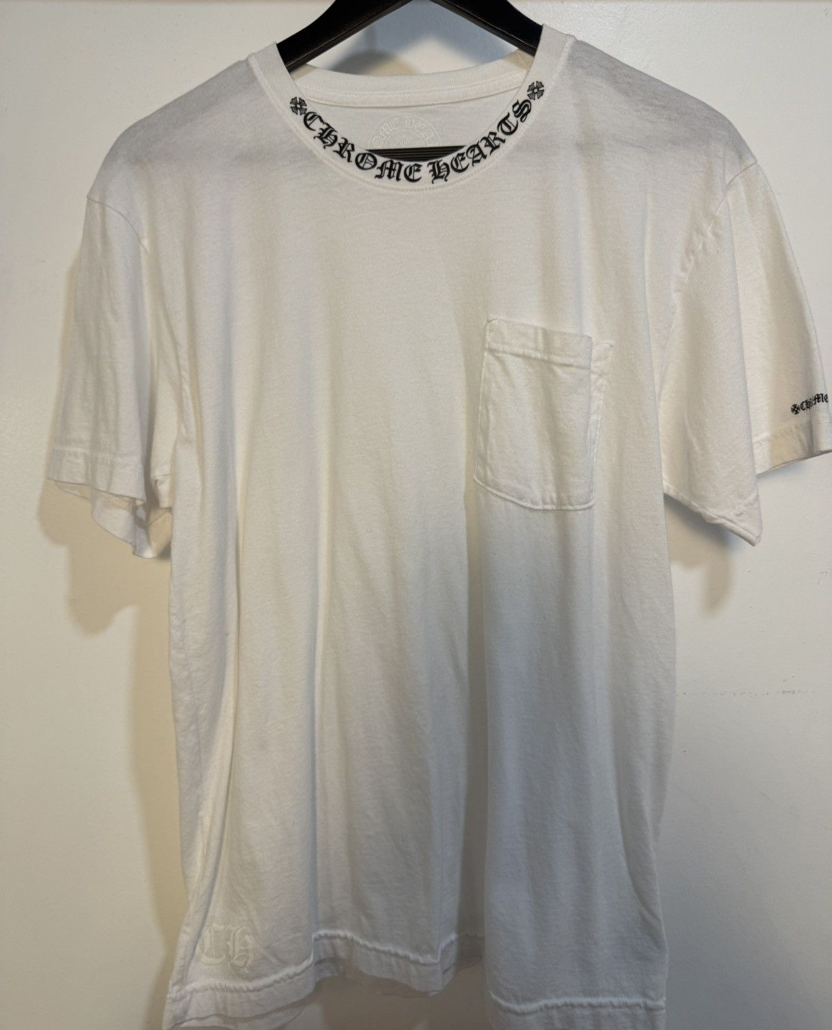 Chrome Hearts Chrome Hearts Neck Logo Pocket T-Shirt Size US L / EU 52-54 / 3 - 3 Thumbnail