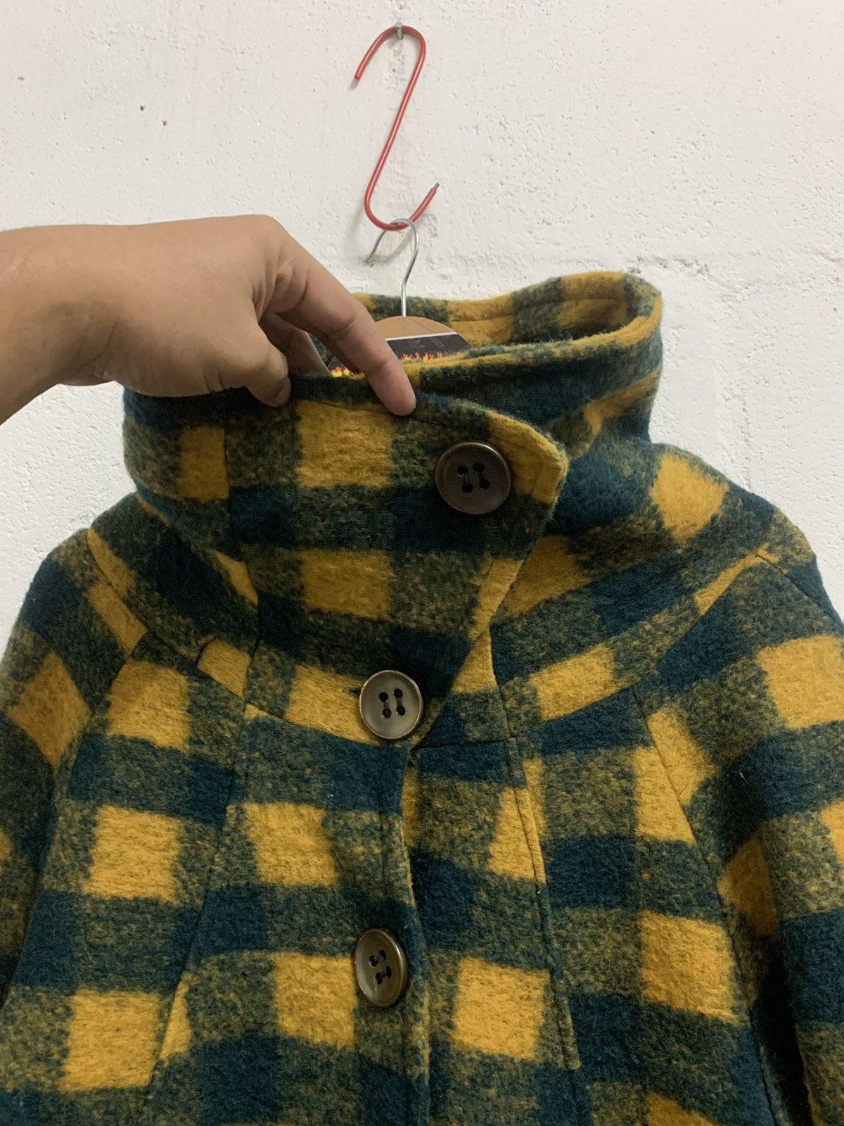 Designer × Vintage Vintage Supe Poser Wool Jacket Size M / US 6-8 / IT 42-44 - 6 Thumbnail