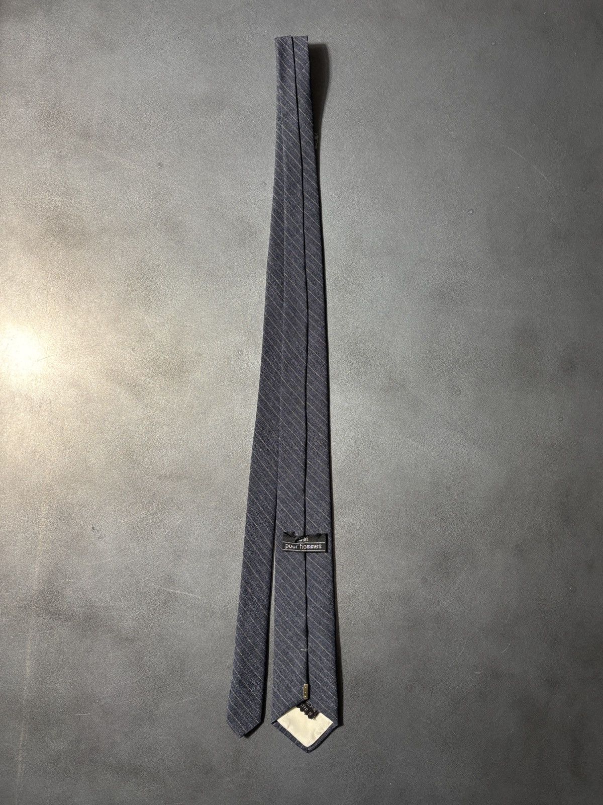 Vintage Vintage Polo Ralph Lauren Necktie Horseman Logo Tie Wool 90s Size ONE SIZE - 4 Thumbnail