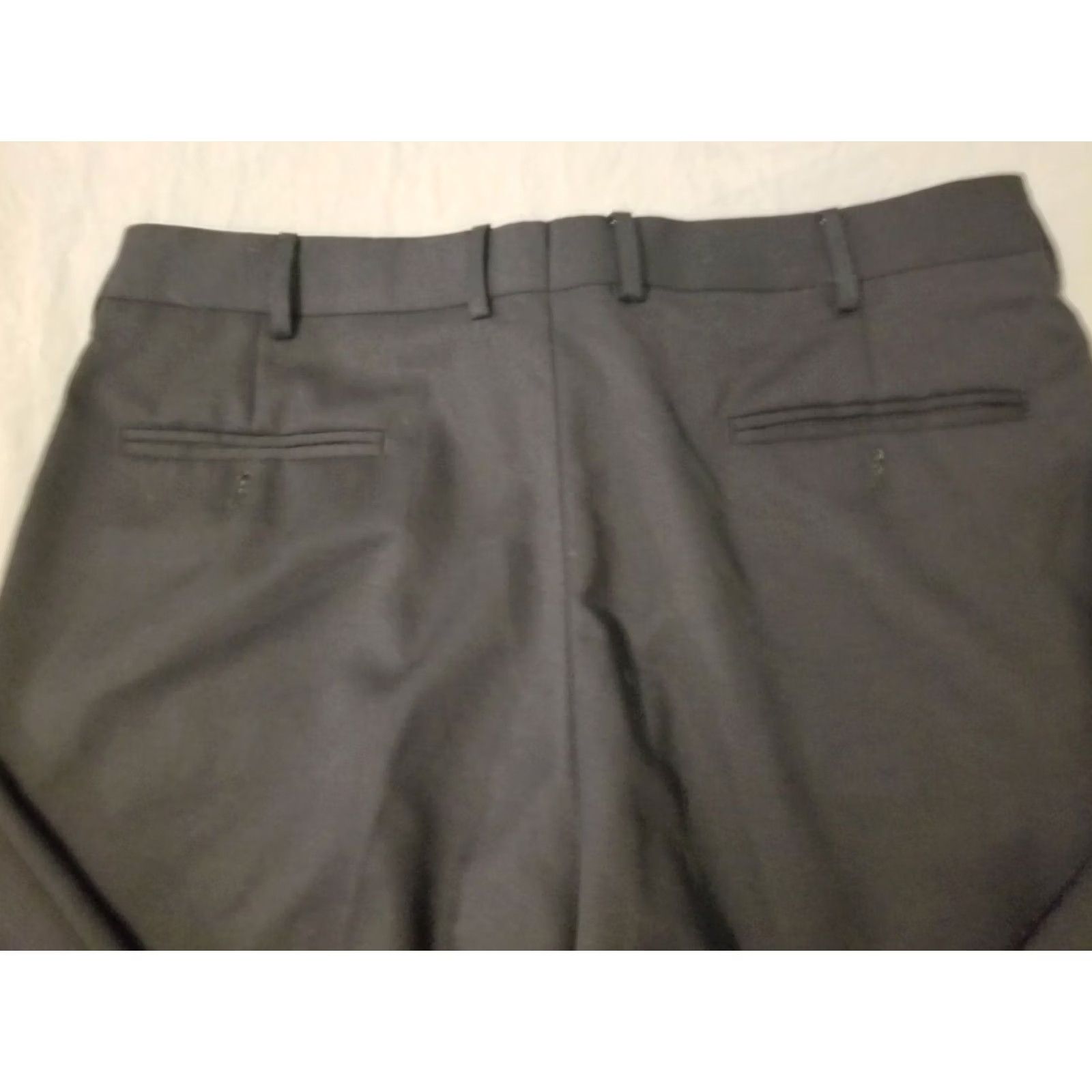 Tommy Hilfiger Tommy Hilfiger Wool Dress Pants 36x27 Navy Blue Mens Trouser Size US 38 / EU 54 - 2 Thumbnail