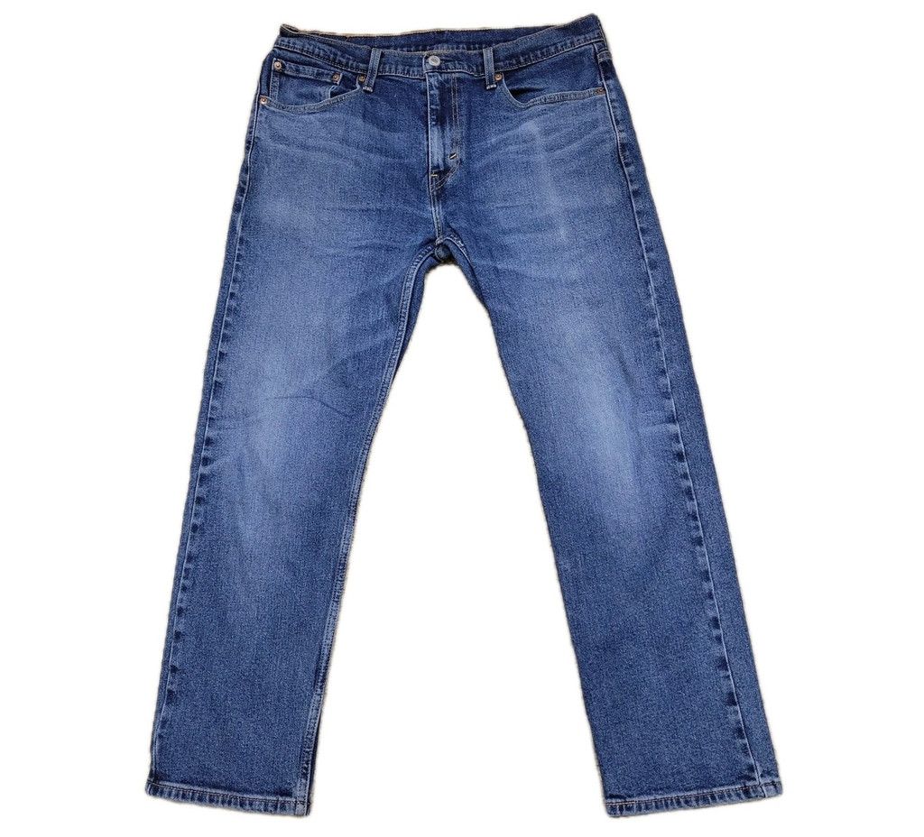 Levi's Levi's 502 Slim-Fit Blue Jeans Size 33/30 Men's Excellent Co Size US 33 - 3 Thumbnail