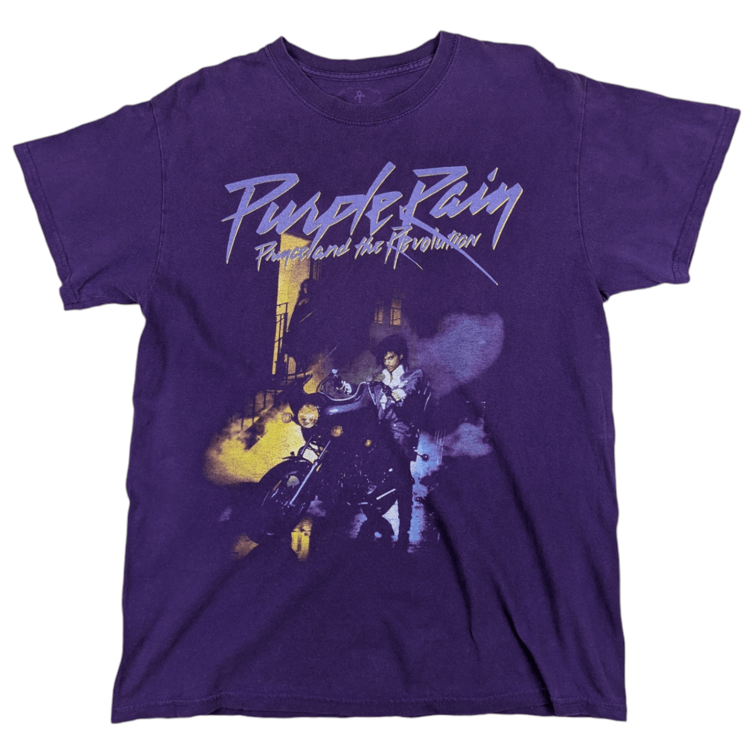 PRINCE Revolution Purple Rain Rock Album T-Shirt