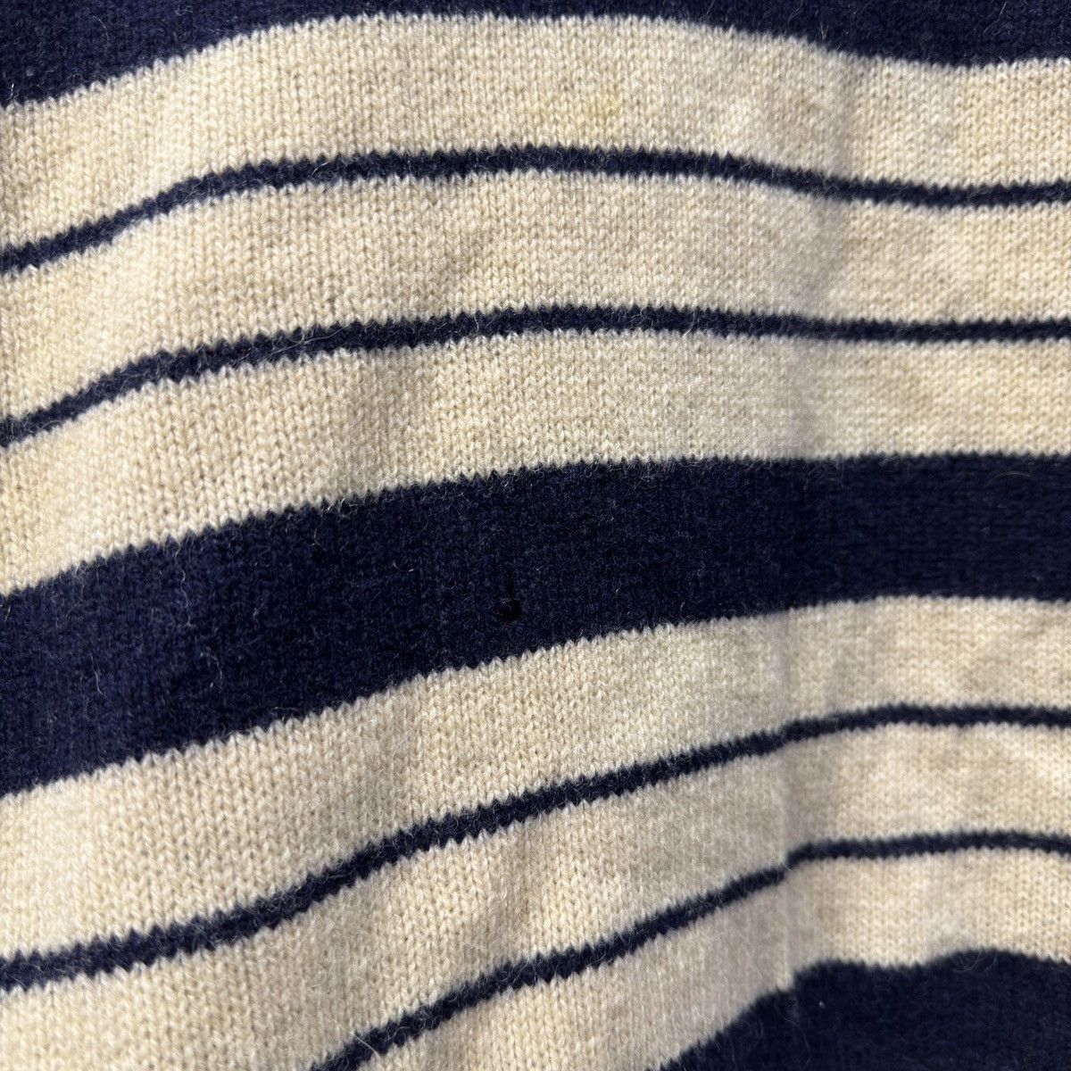 Vintage 80s Izod Lacoste Striped Sweater Distressed ERD Grunge Faded Size S / US 4 / IT 40 - 6 Thumbnail