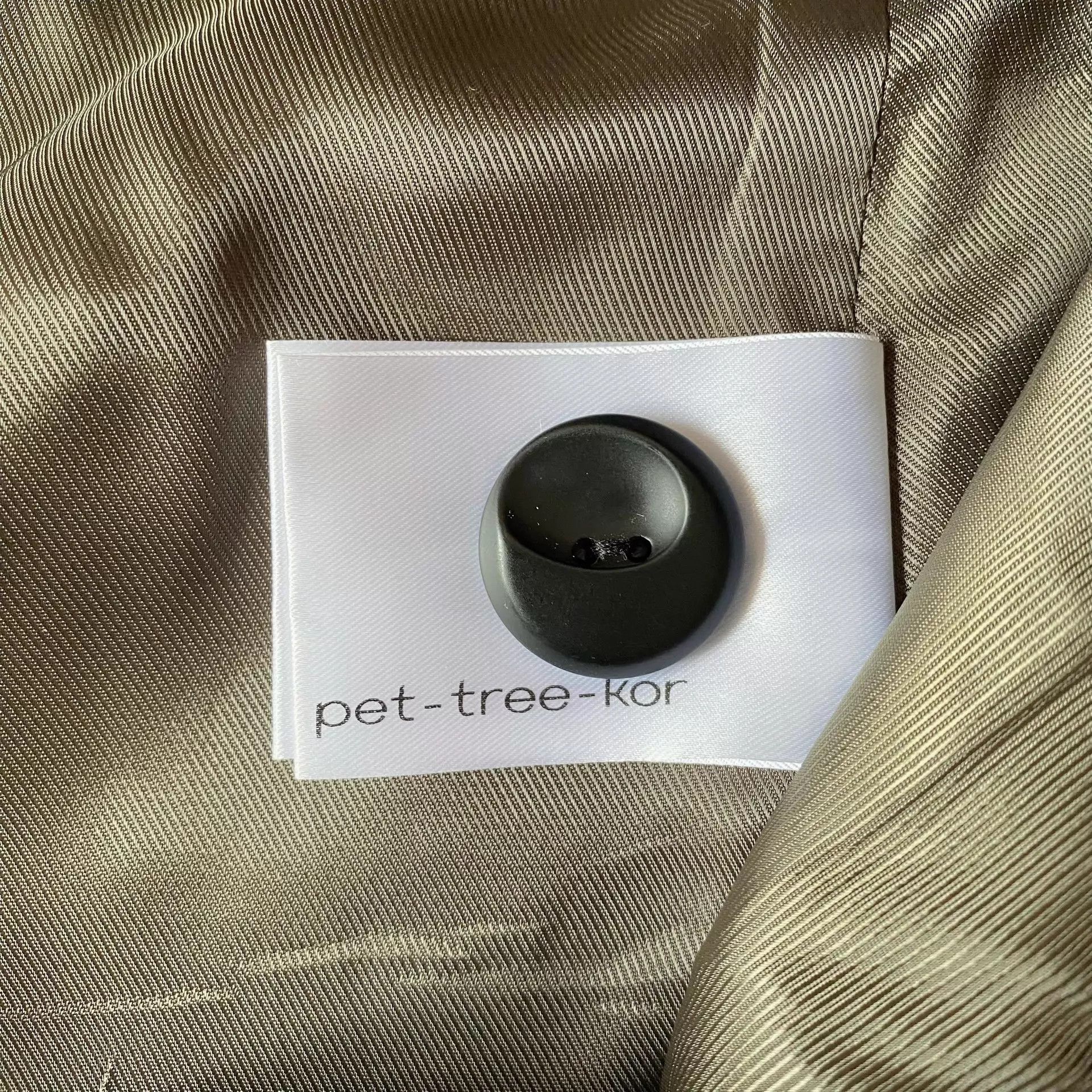 pet-tree-kor PTK Spiral Alfalfa Olive Green Wide-Leg Pants 46 Size US 30 / EU 46 - 4 Thumbnail