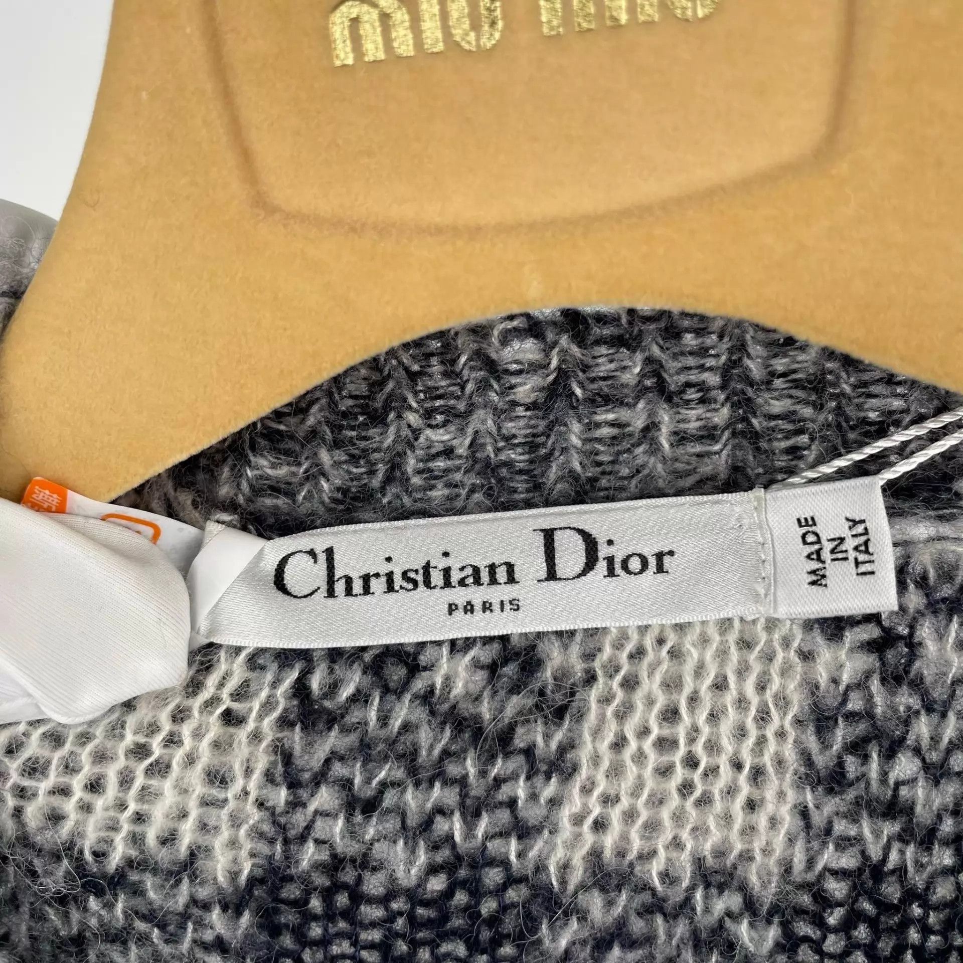 Dior Dior Wool Cardigan Black White Checkered 36 Size XS / US 0-2 / IT 36-38 - 4 Thumbnail