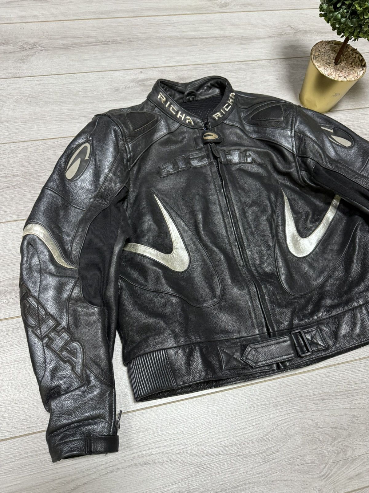 Other Richa leather protection leather jacket zip Size US M / EU 48-50 / 2 - 5 Thumbnail
