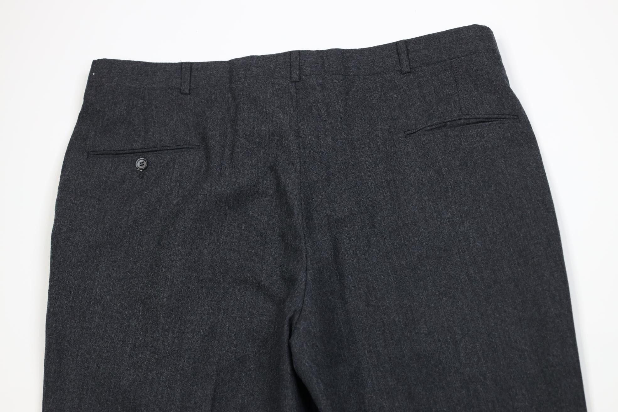 Vintage Vintage 70s Streetwear Knit Wide Leg Chino Pants Gray USA Size US 40 / EU 56 - 12 Thumbnail