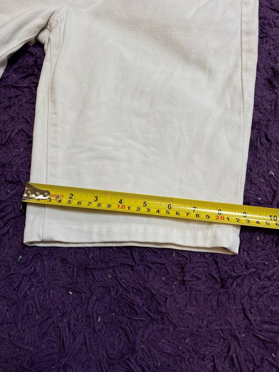 Diesel Diesel logo Vintage white denim Shorts Y2K made in Italy Size US 32 / EU 48 - 11 Thumbnail