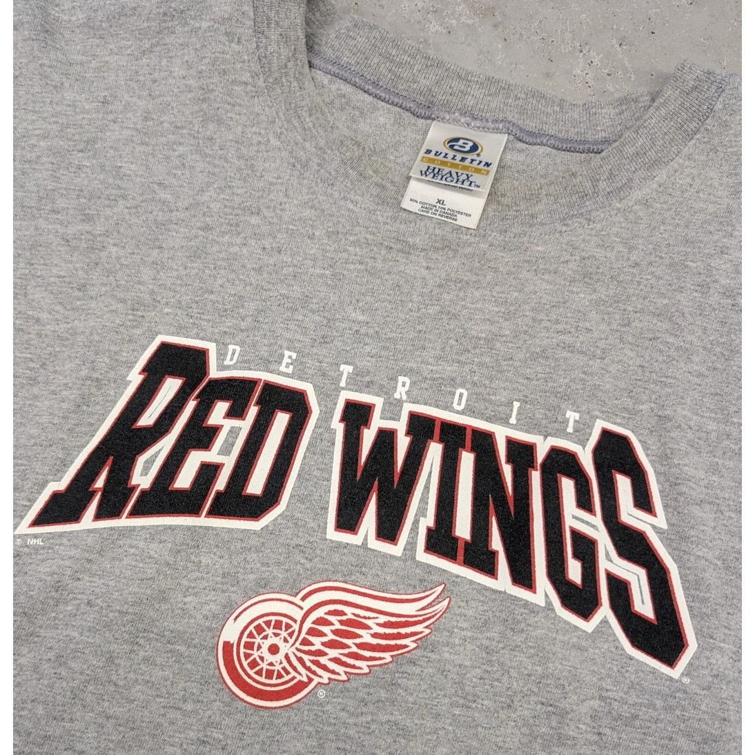 NHL × Vintage Vintage Detroit Red Wings NHL t-shirt Size US XL / EU 56 / 4 - 2 Thumbnail