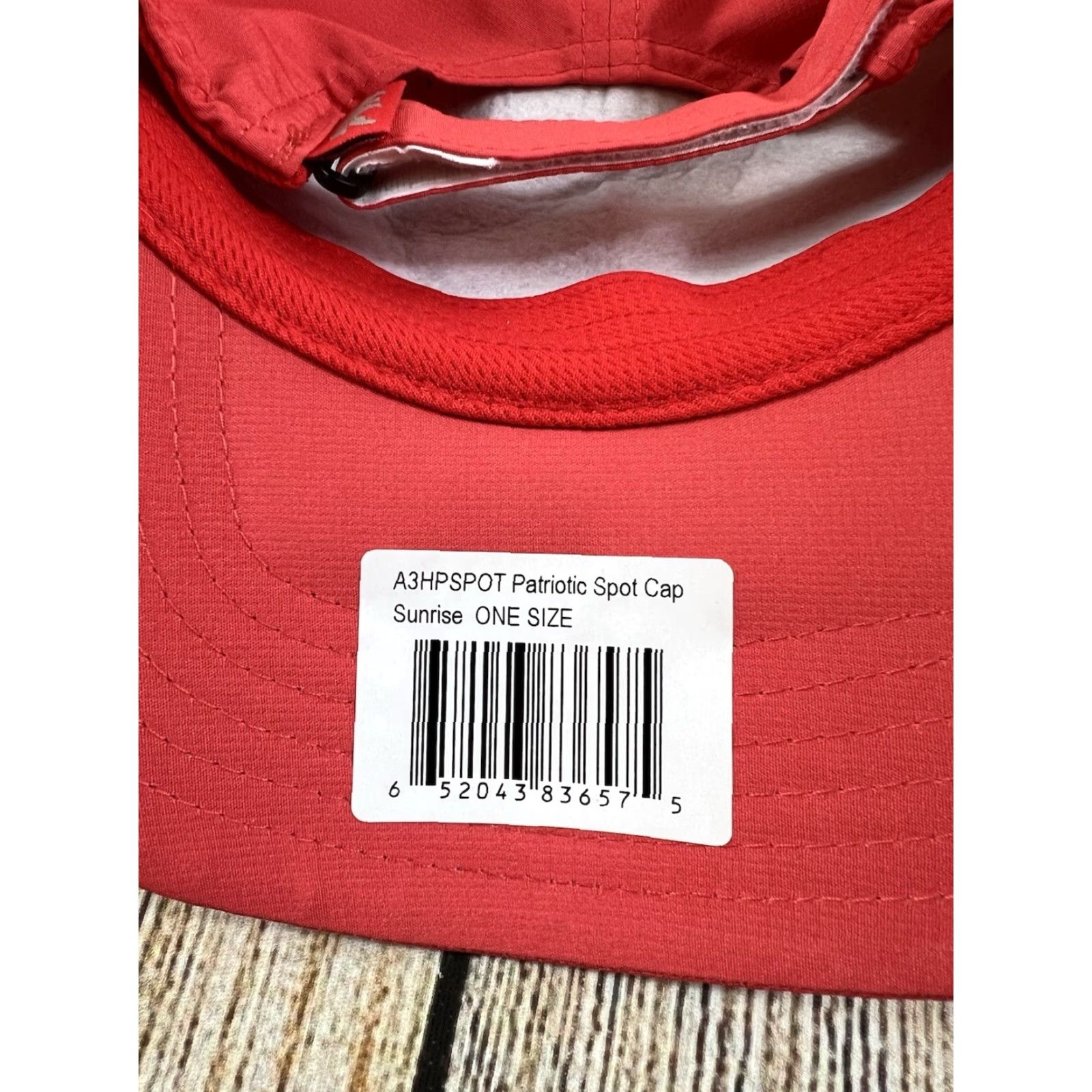 J Brand The Normal Brand Sunrise Patriotic Spot Cap Hat One Size Red Men Baseball Cap Adjustable Breathable Lightweight Size ONE SIZE - 5 Thumbnail