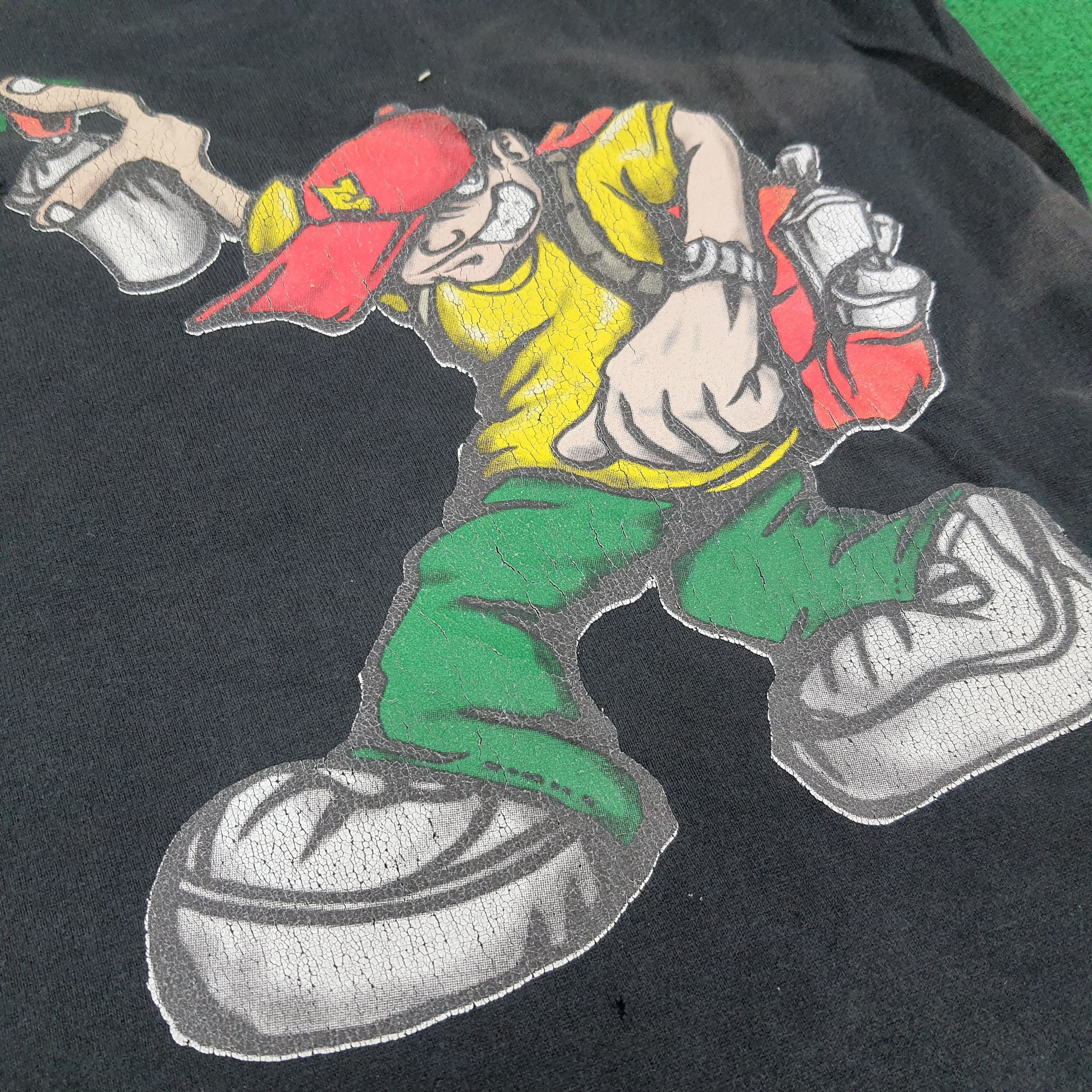 Vintage Vintage Endure Genesis EDG Streetwear Skate Tshirt Size US XL / EU 56 / 4 - 2 Thumbnail