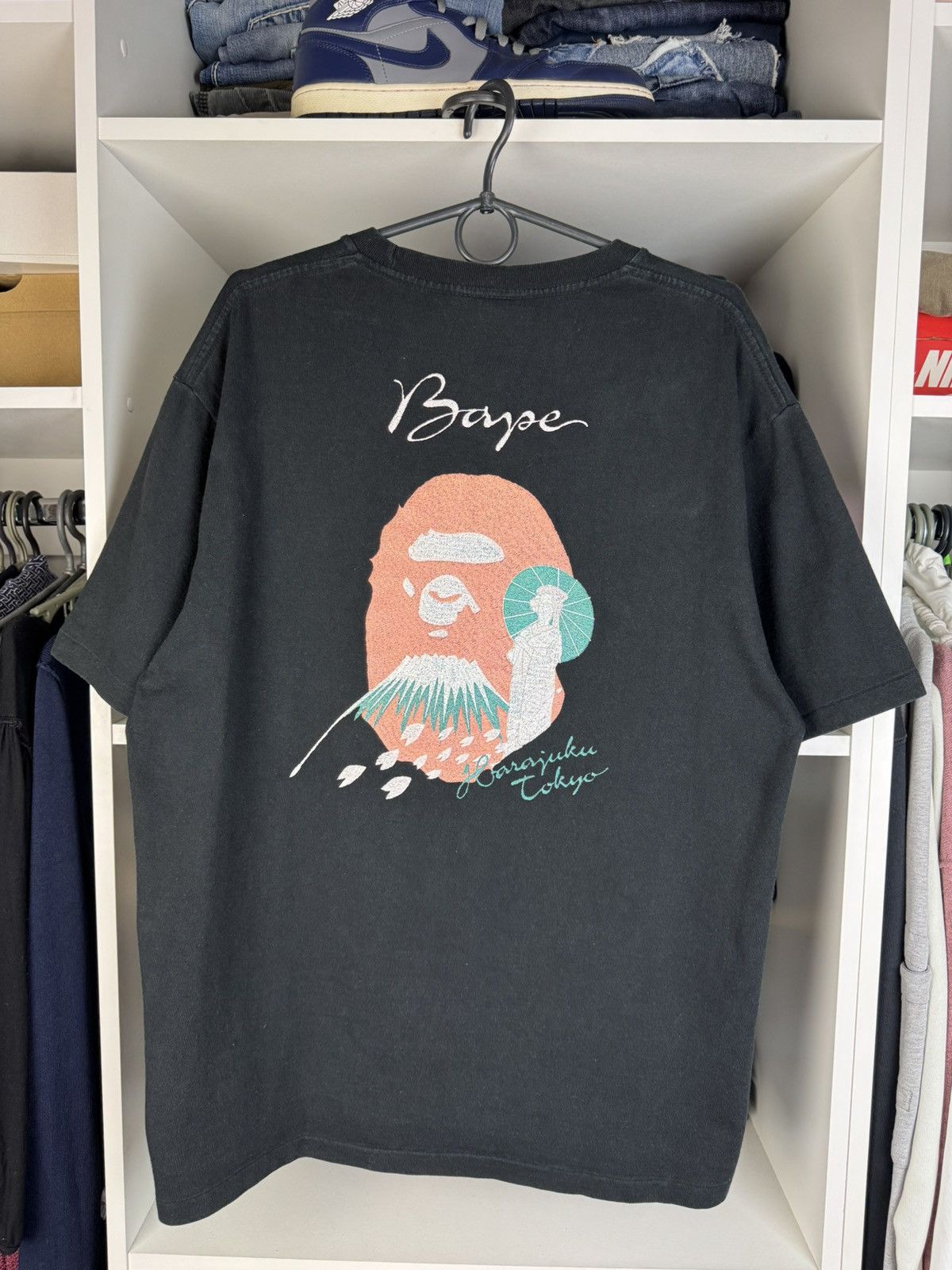 Bape Bape A Bathing Ape Harajuku Tokyo T-shirt Made in Japan Size US XL / EU 56 / 4 - 12 Thumbnail