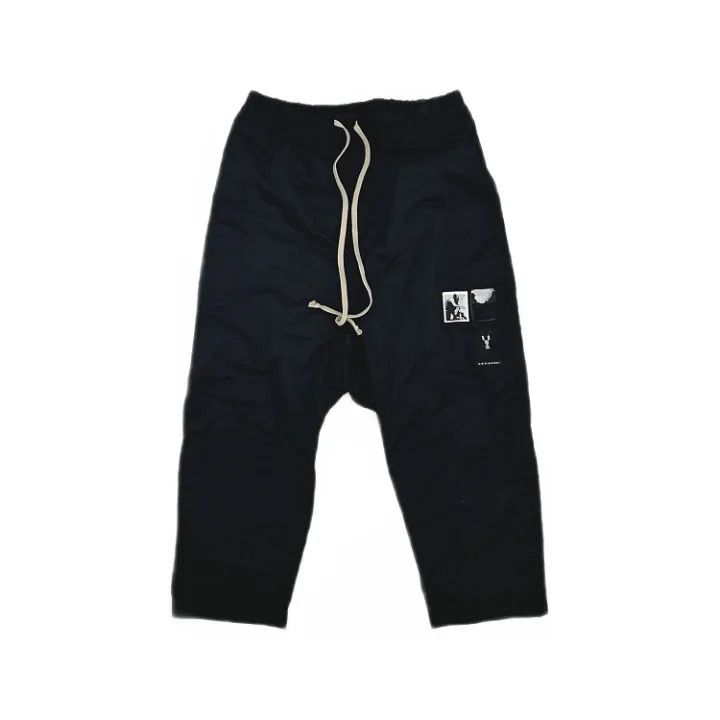Rick Owens Rick Owens Casual Fashion Solid Color Trousers 0079 Size US 32 / EU 48 - 1 Thumbnail