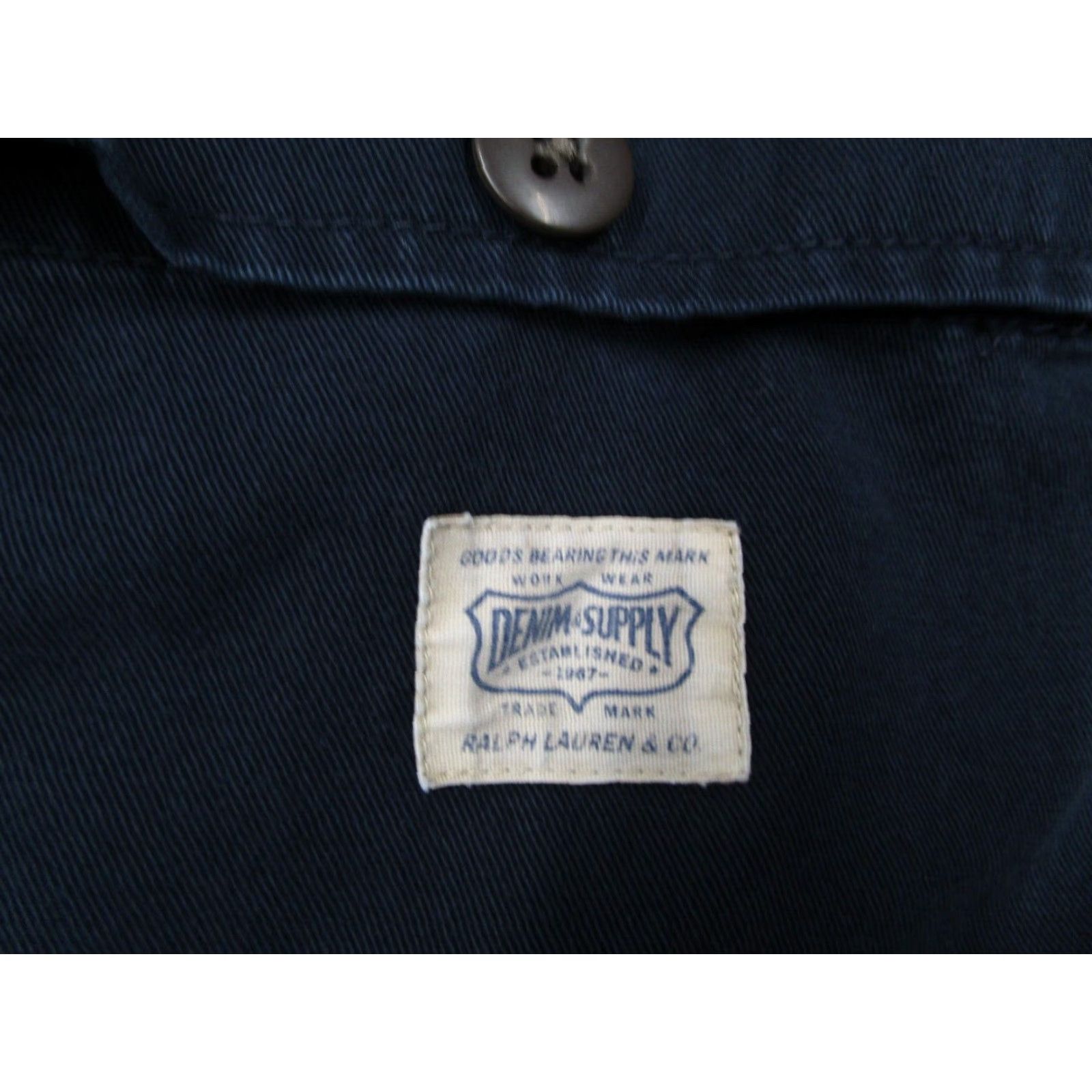 Ralph Lauren DENIM & SUPPLY RALPH LAUREN Shorts Men Blue Flat Front Twill Nautical Military 8" 40 Inseam Casual Travel 5-Pocket Denim & Supply Ralph Lauren Size US 40 / EU 56 - 3 Thumbnail