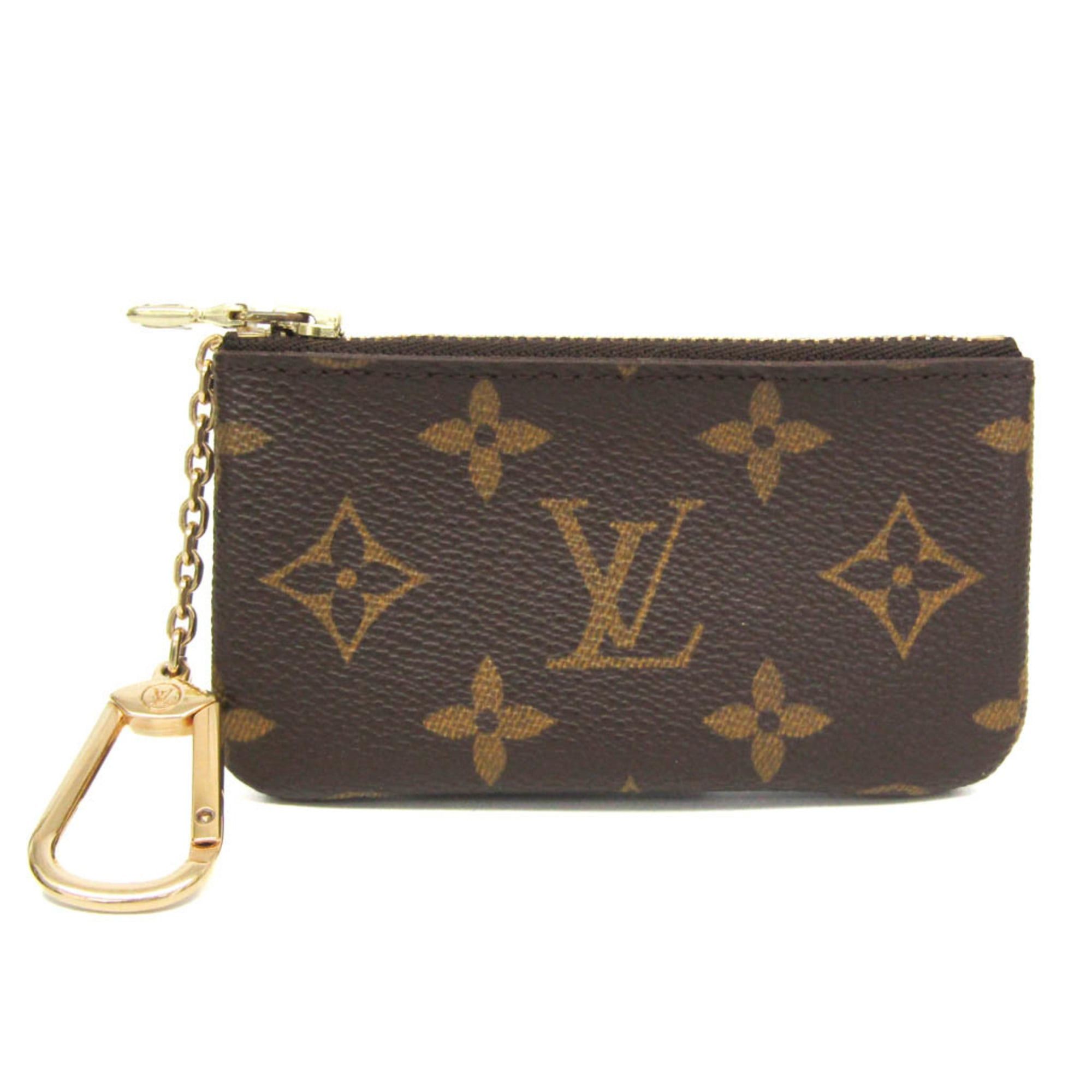 Louis Vuitton Louis Vuitton Monogram Key Case M62650 Men,Women Monogram Coin Purse/coin Case Brown Size ONE SIZE - 1 Thumbnail