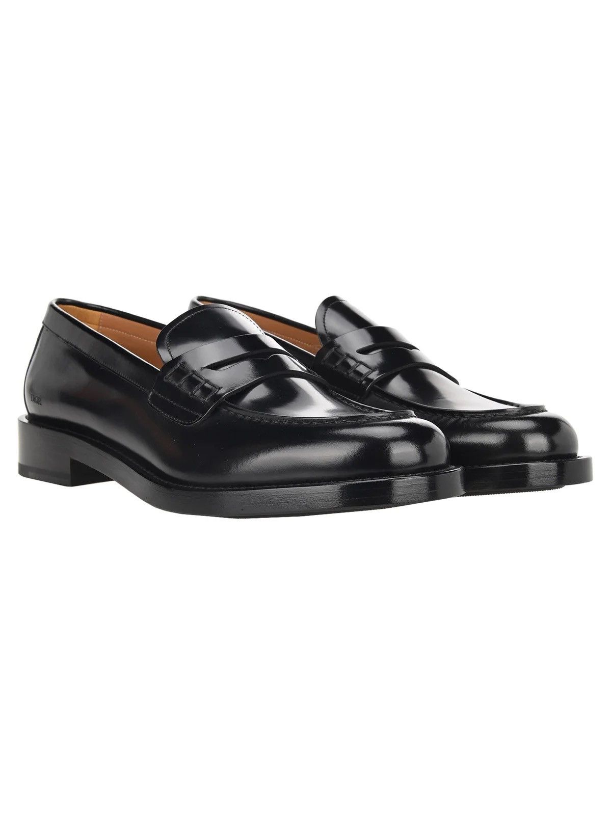 Dior 3LO111YON H900 Polished Loafer Shoes Size US 9 / EU 42 - 2 Thumbnail