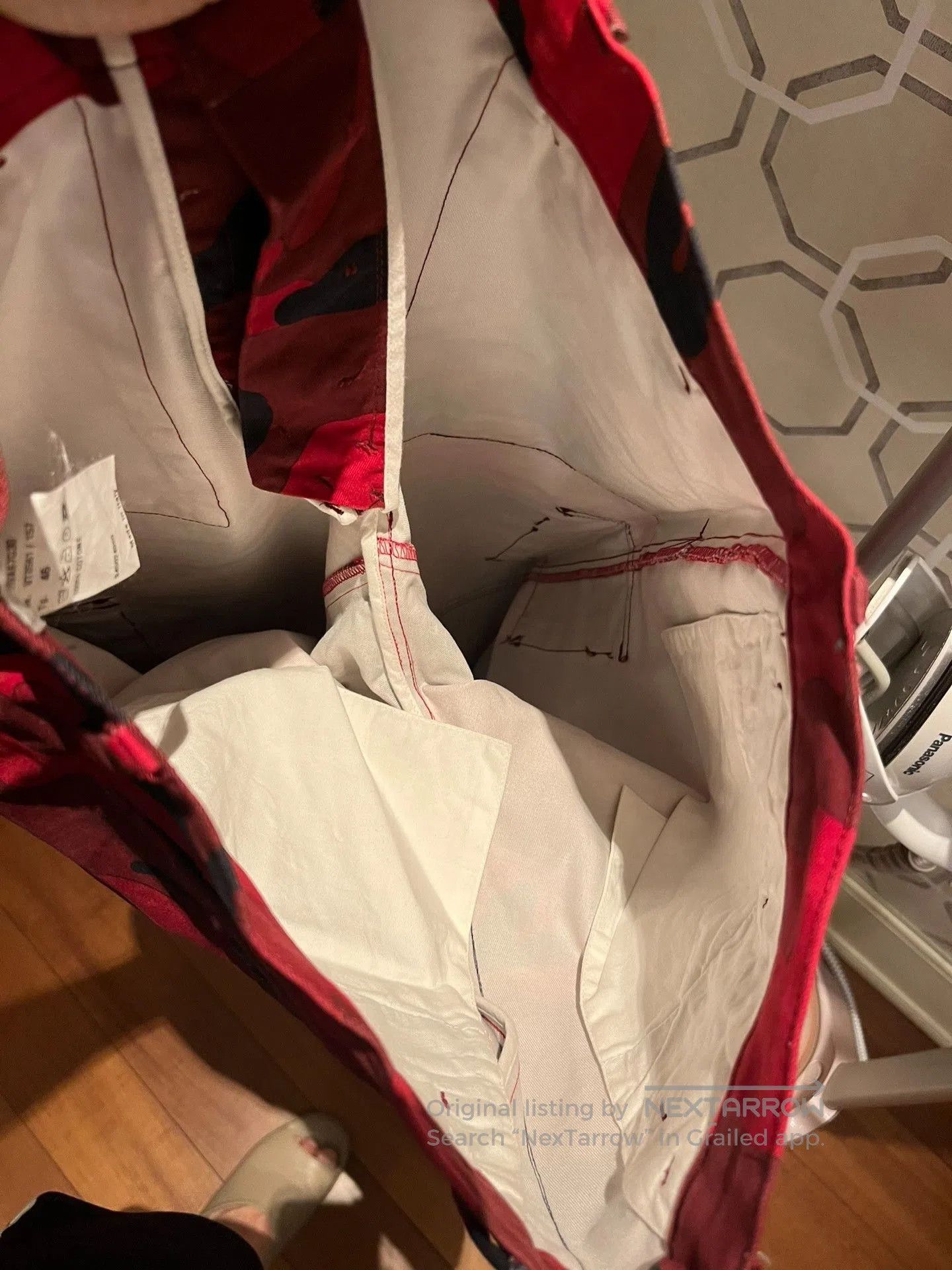 Valentino Valentino Red Camo Cargo Pants. Size US 26 / EU 42 - 7 Thumbnail