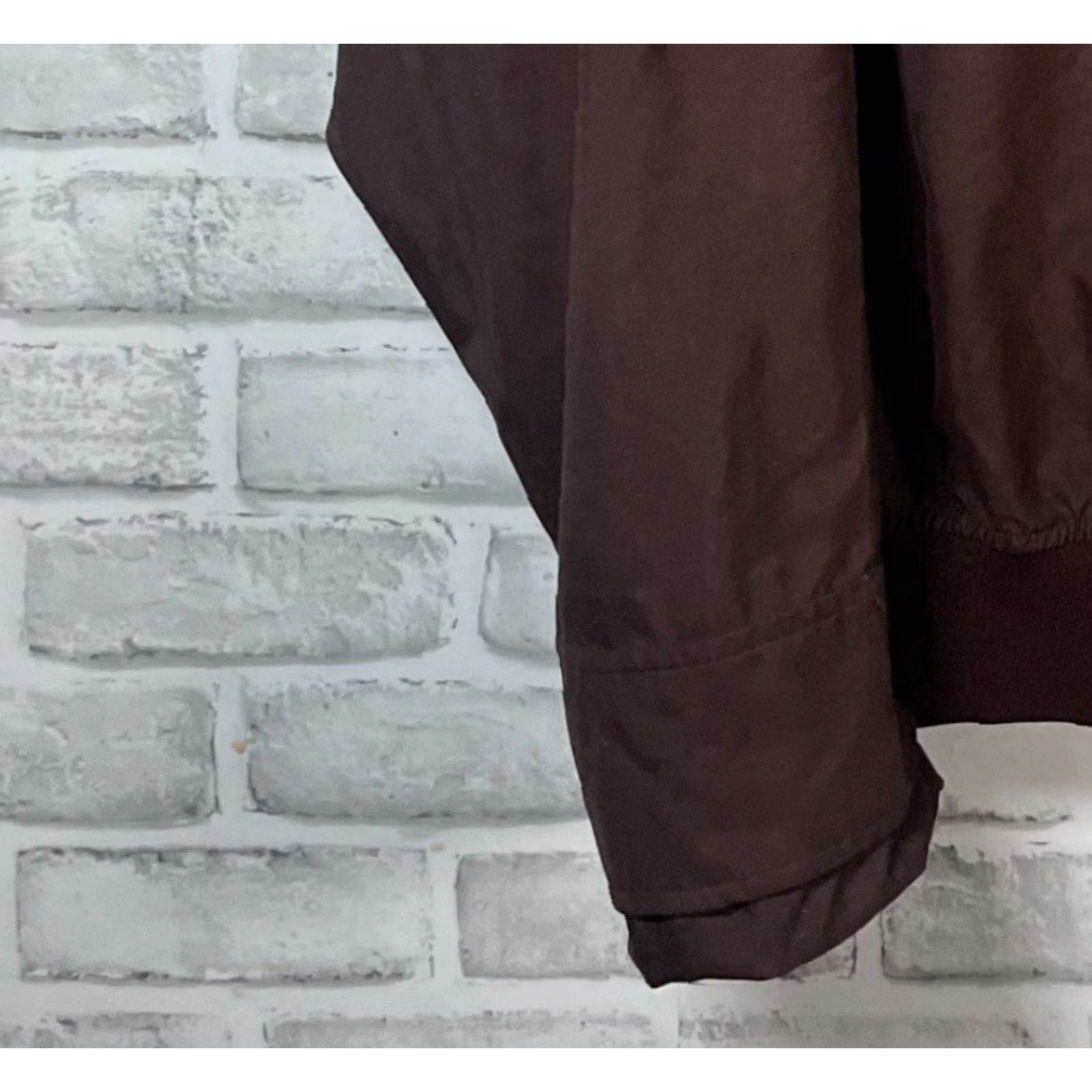 Vintage Zero Restriction Jacket Mens L Brown Quarter Button Windbreaker Golf Polyester Size US L / EU 52-54 / 3 - 2 Thumbnail
